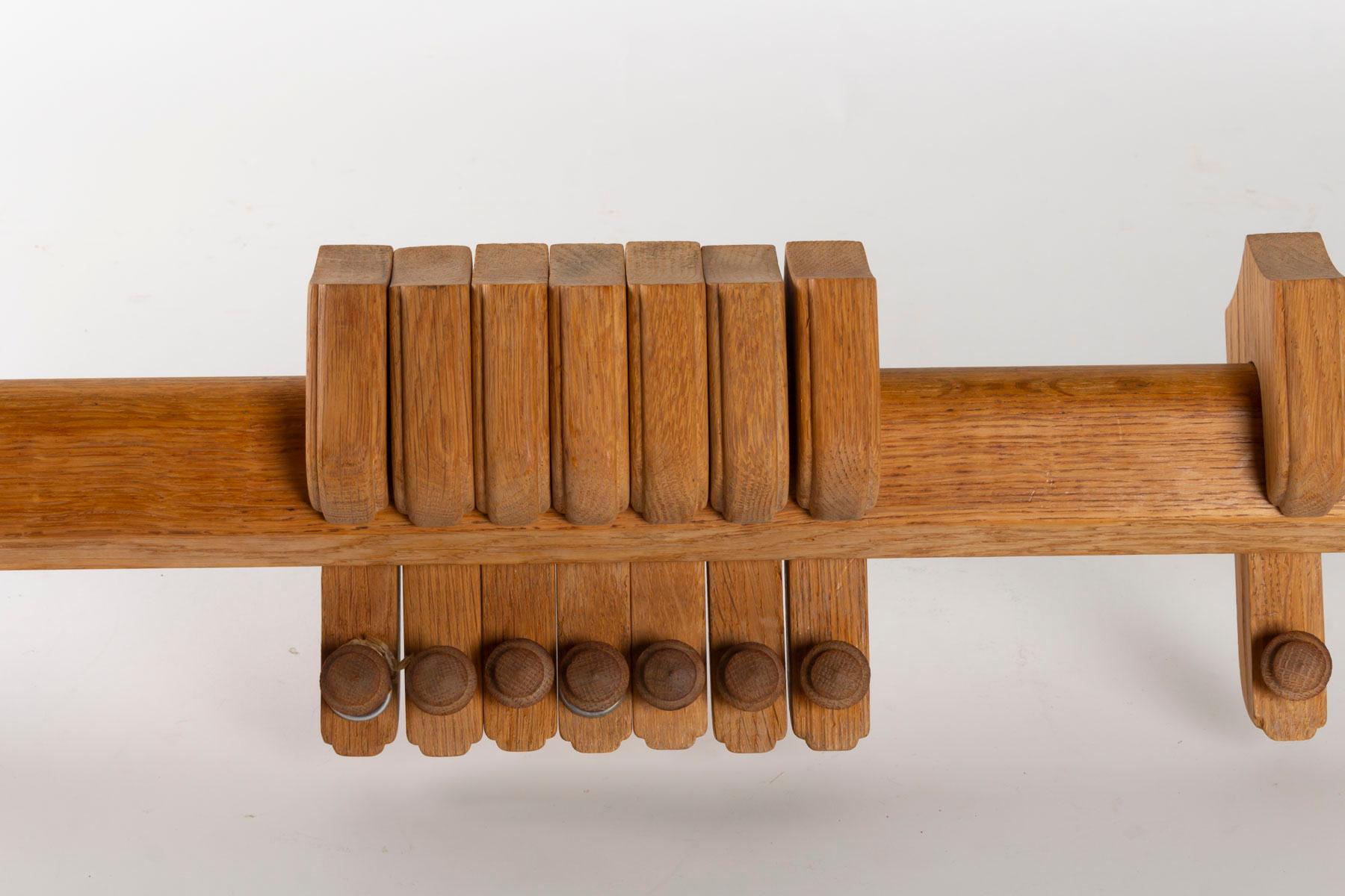 Curtain rod by Guillerme and Chambron, 1960
Measures: W 115cm, D 16cm, H 24cm.