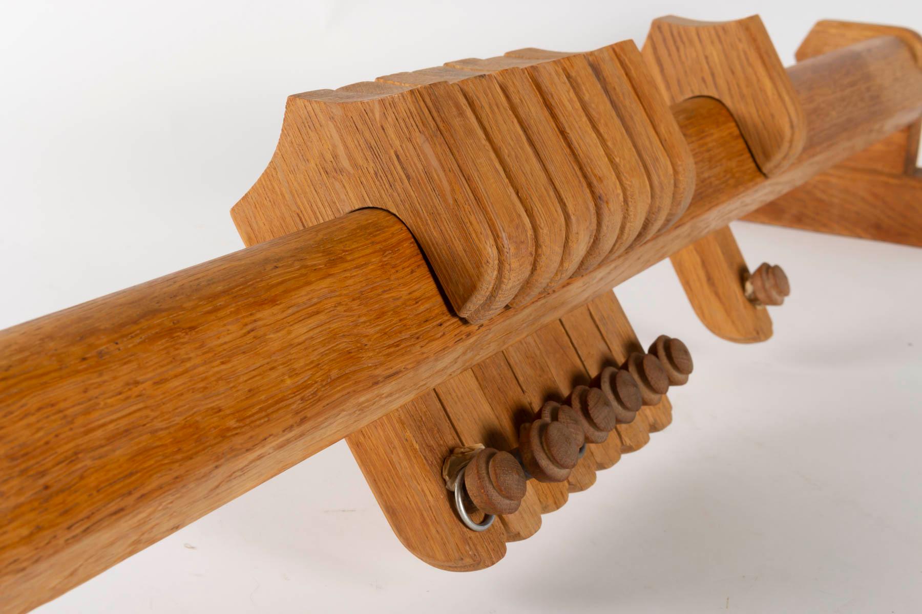 Mid-20th Century Curtain Rod by Guillerme and Chambron, 1960 For Sale