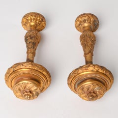 Curtain Rods or Coat Hangers Antique Pair