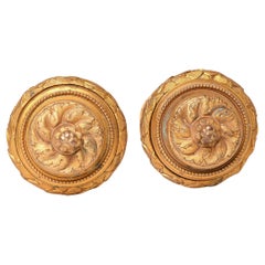 Curtain Rods or Coat Hangers Antique Pair