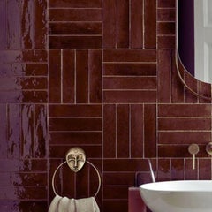 Tribal curtain tie back and clothes hook with mask form