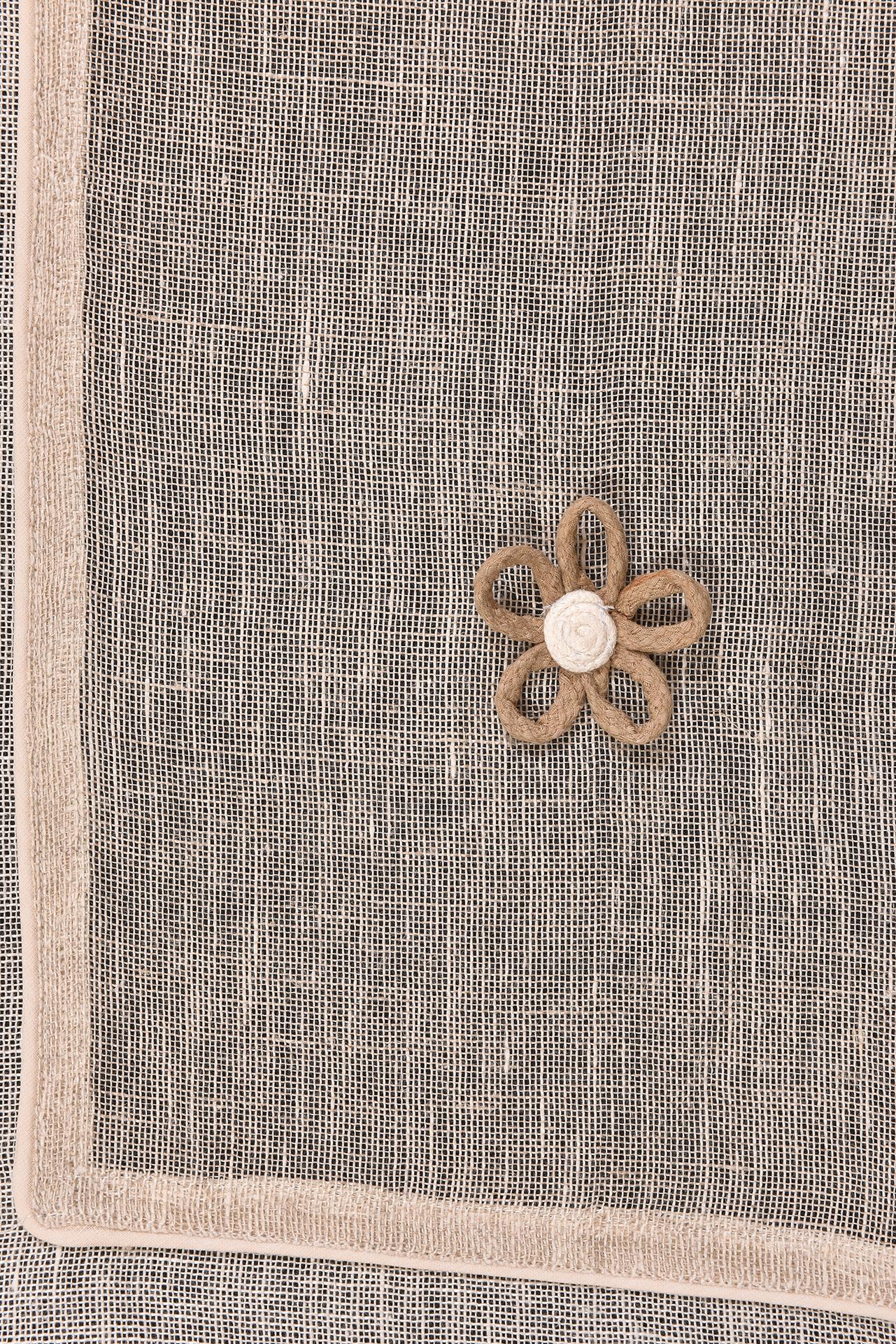 Contemporary Curtain With Daisies For Sale