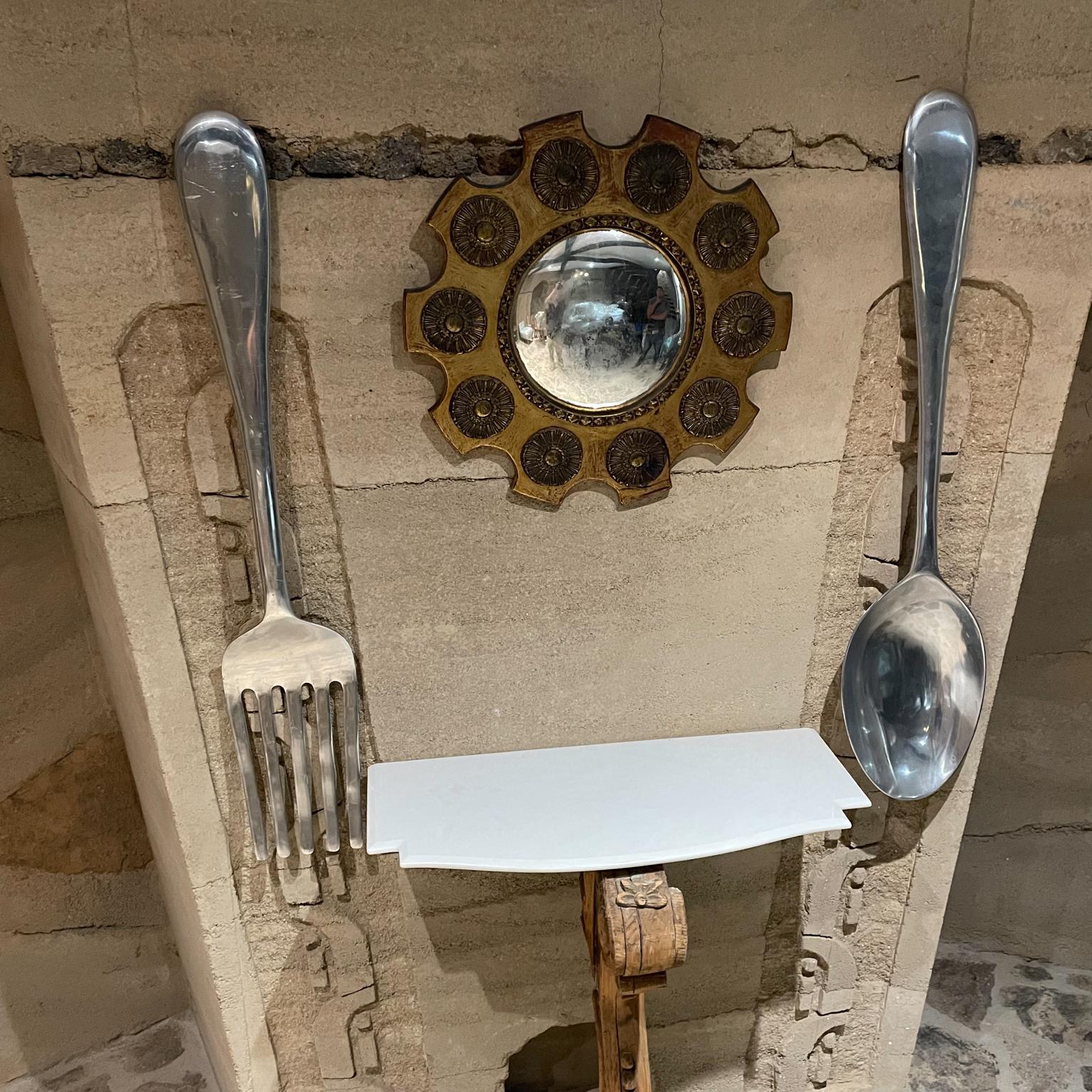 giant fork and spoon for wall