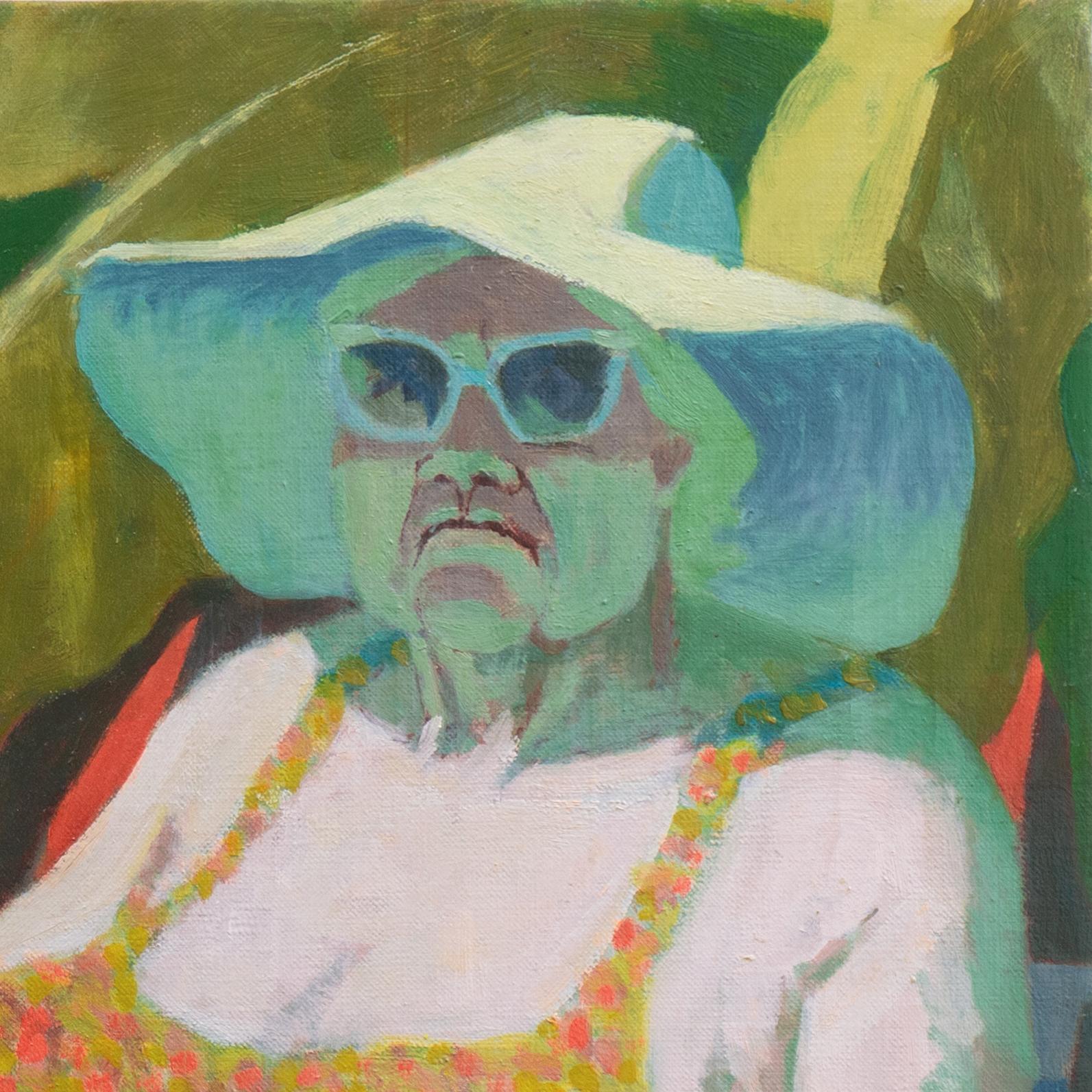'Vacation II', New York Modernism, ASL, Montreal Museum of Art - Post-Impressionist Painting by Curtis Fields