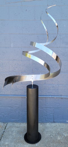 Curtis Jere Abstract Metal Sculpture Large Scale Floor Sculpture