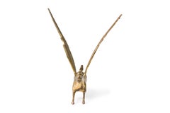 Curtis Jere American Mid-Century Modern Brass Figure of A Pegasus