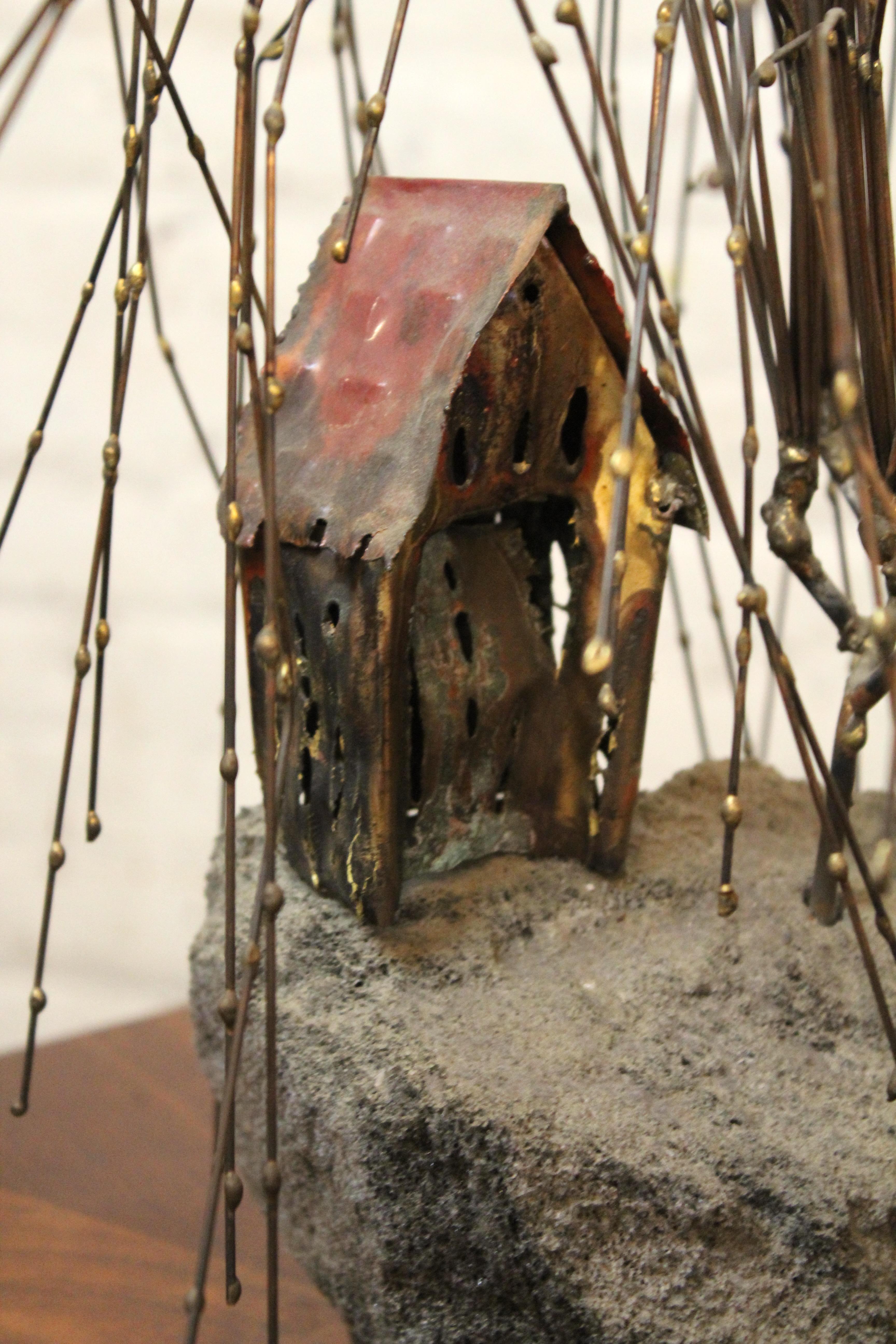 Mid-Century moderno Sculpture House