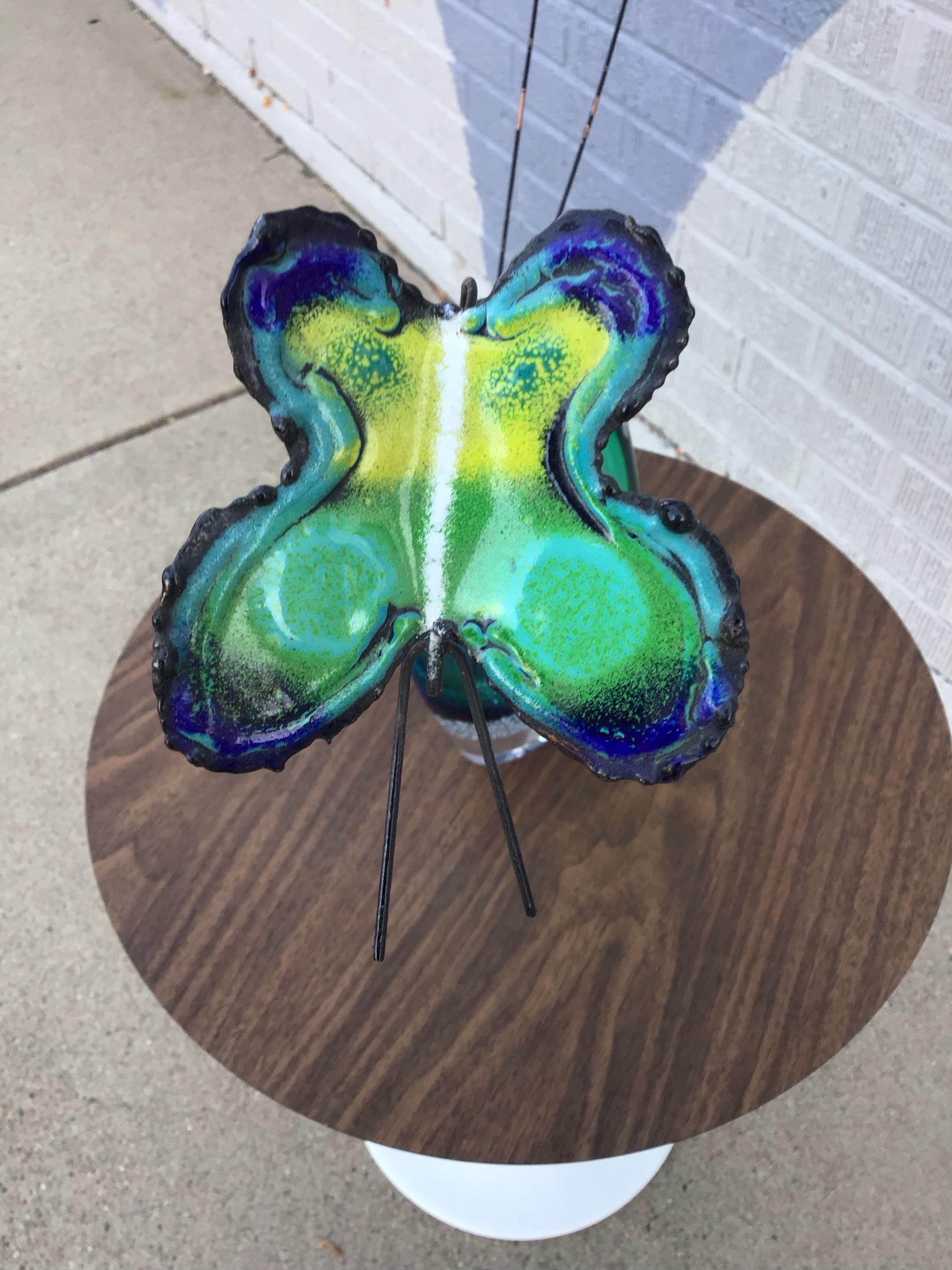 Farfalle blu di Curtis Jeré, set di 3 pezzi In condizioni buone in vendita a Wheat Ridge, CO