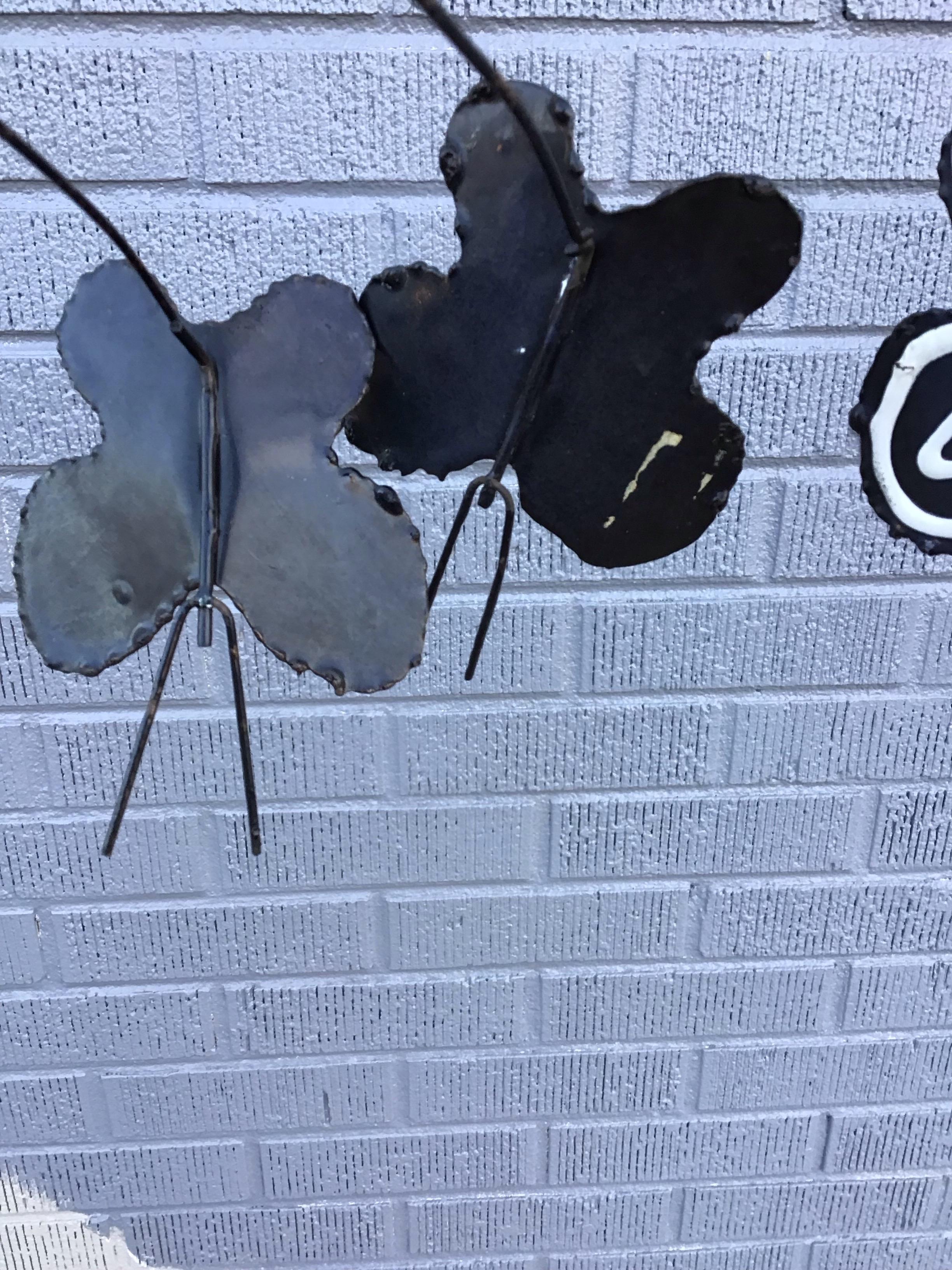 Farfalle blu di Curtis Jeré, set di 3 pezzi in vendita 1