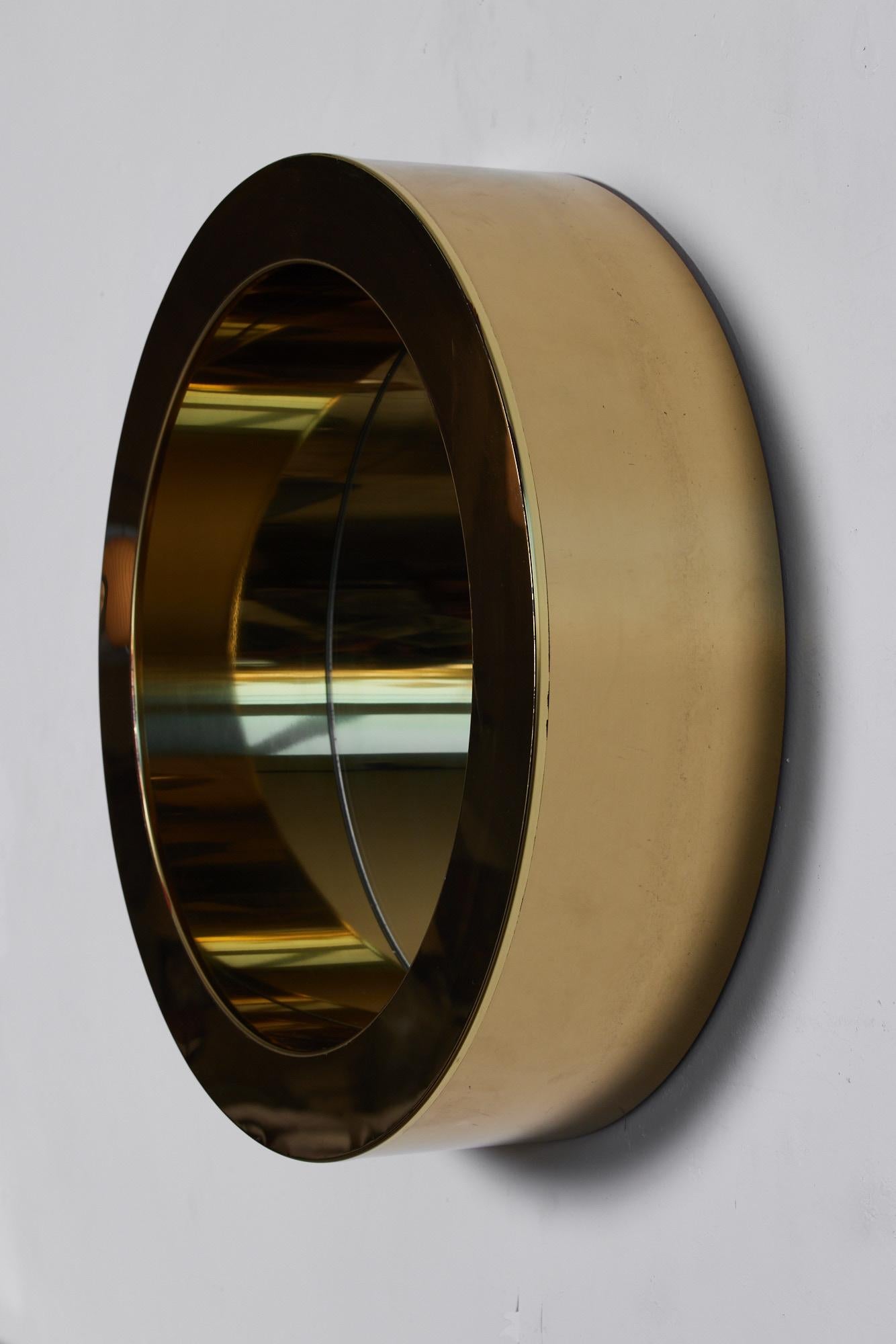 Curtis Jeré Brass Porthole Mirror 1