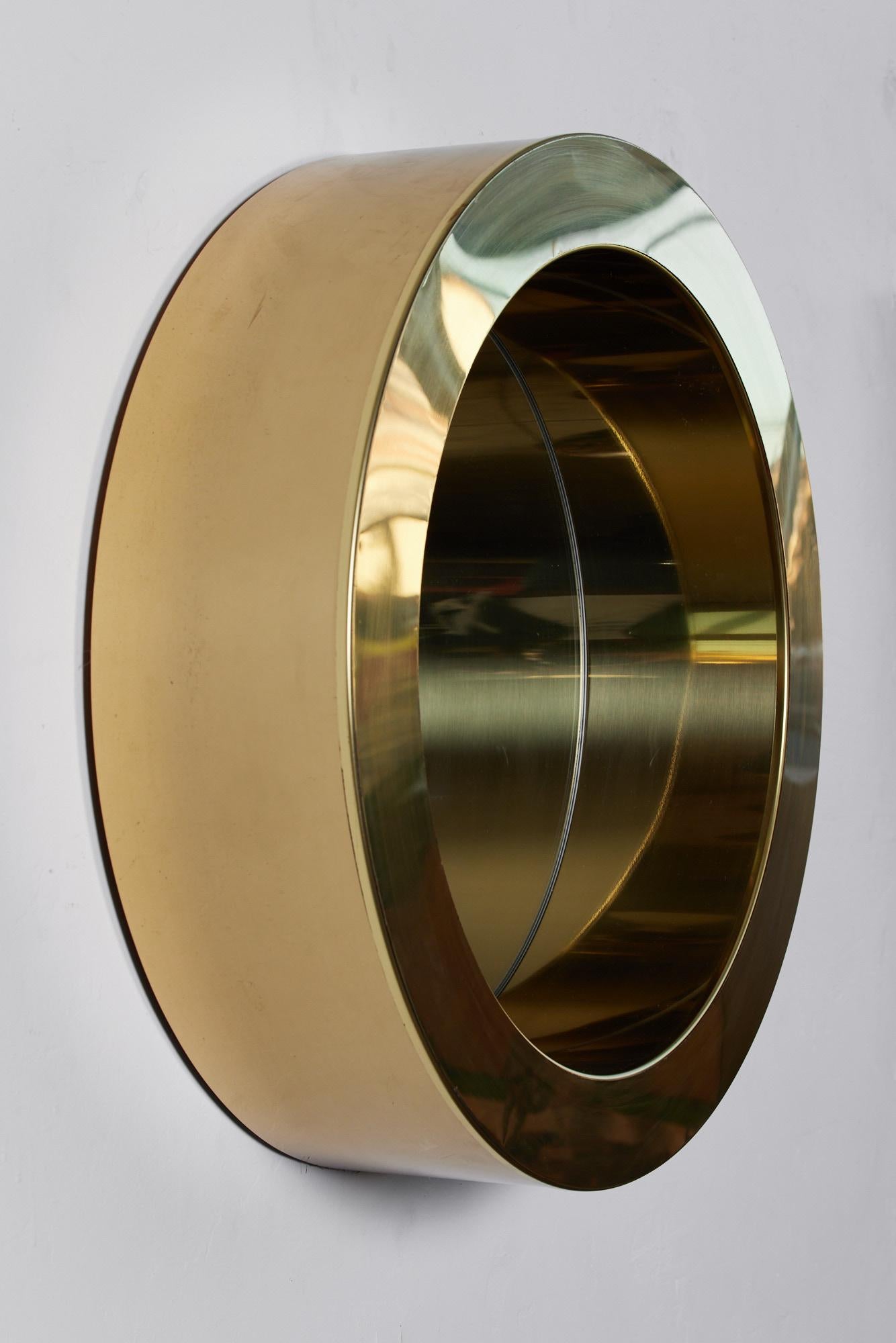 Curtis Jeré Brass Porthole Mirror 2