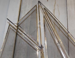 Curtis Jere Brass Sailboat Sculpture