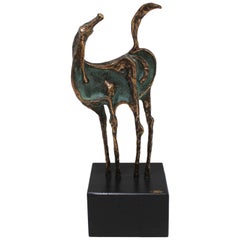 Curtis Jeré Bronze Horse Sculpture