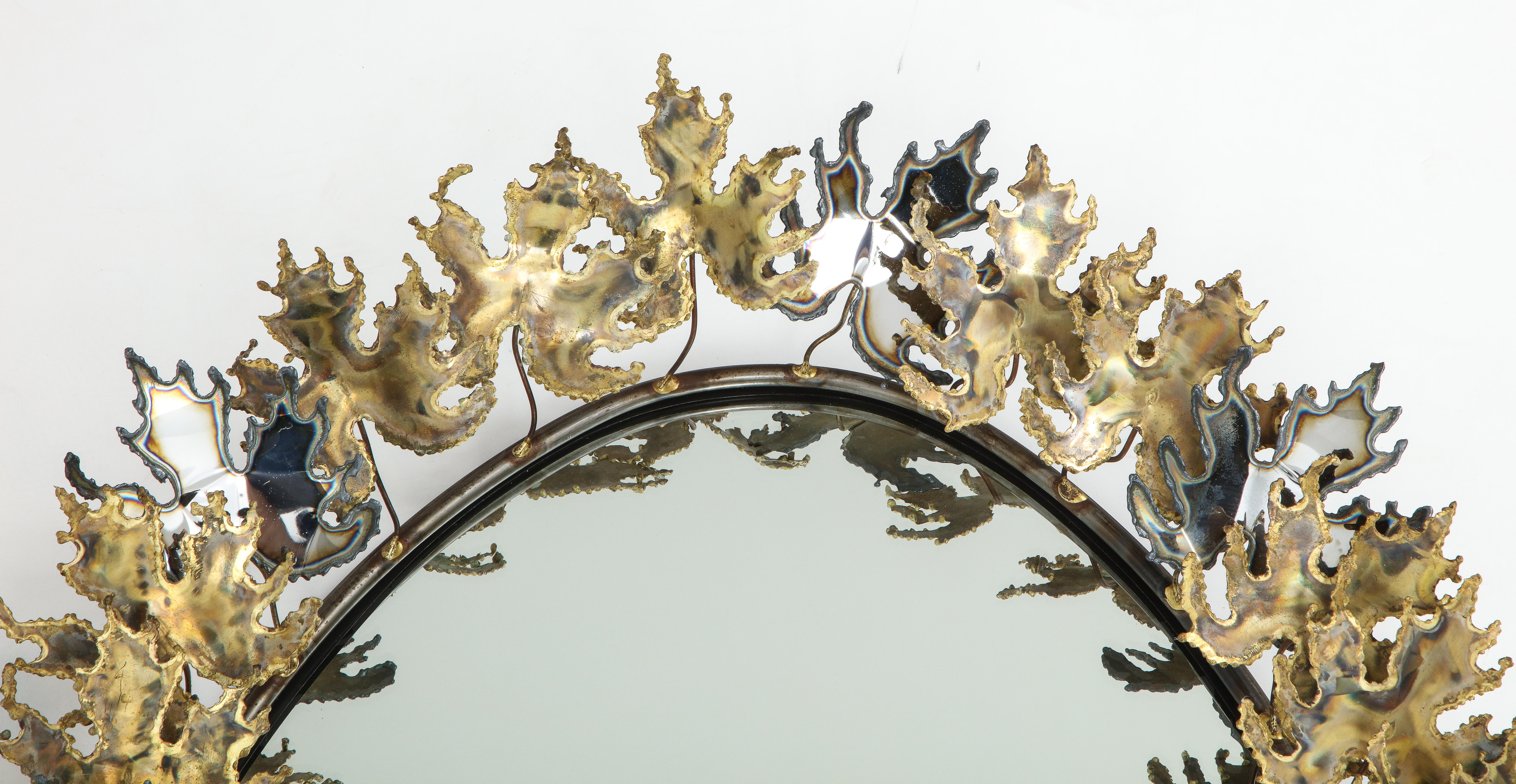 Curtis Jere Brutalist Wall Mirror 2