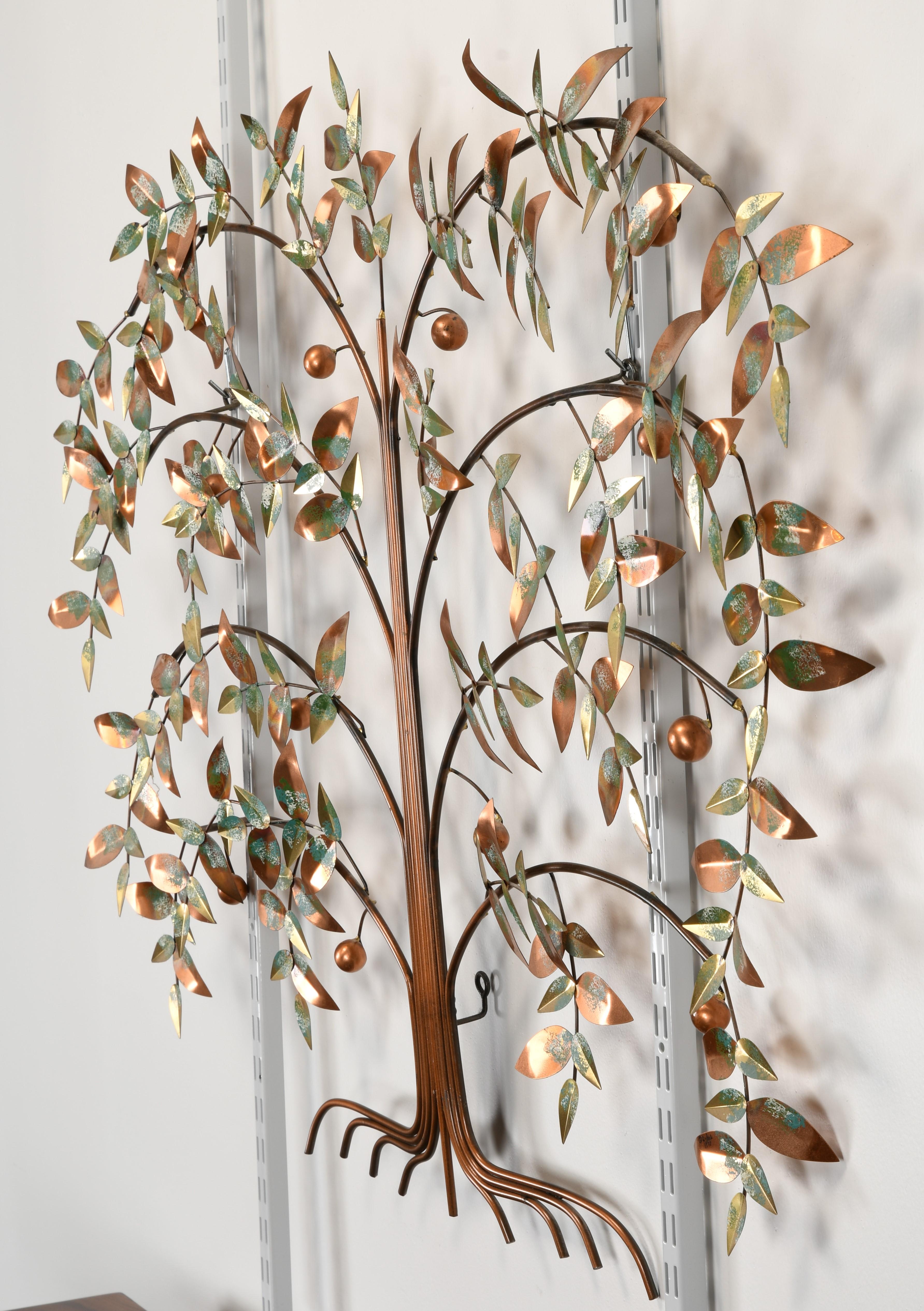 Curtis Jere Cherry Tree Wall Sculpture, 1977 1