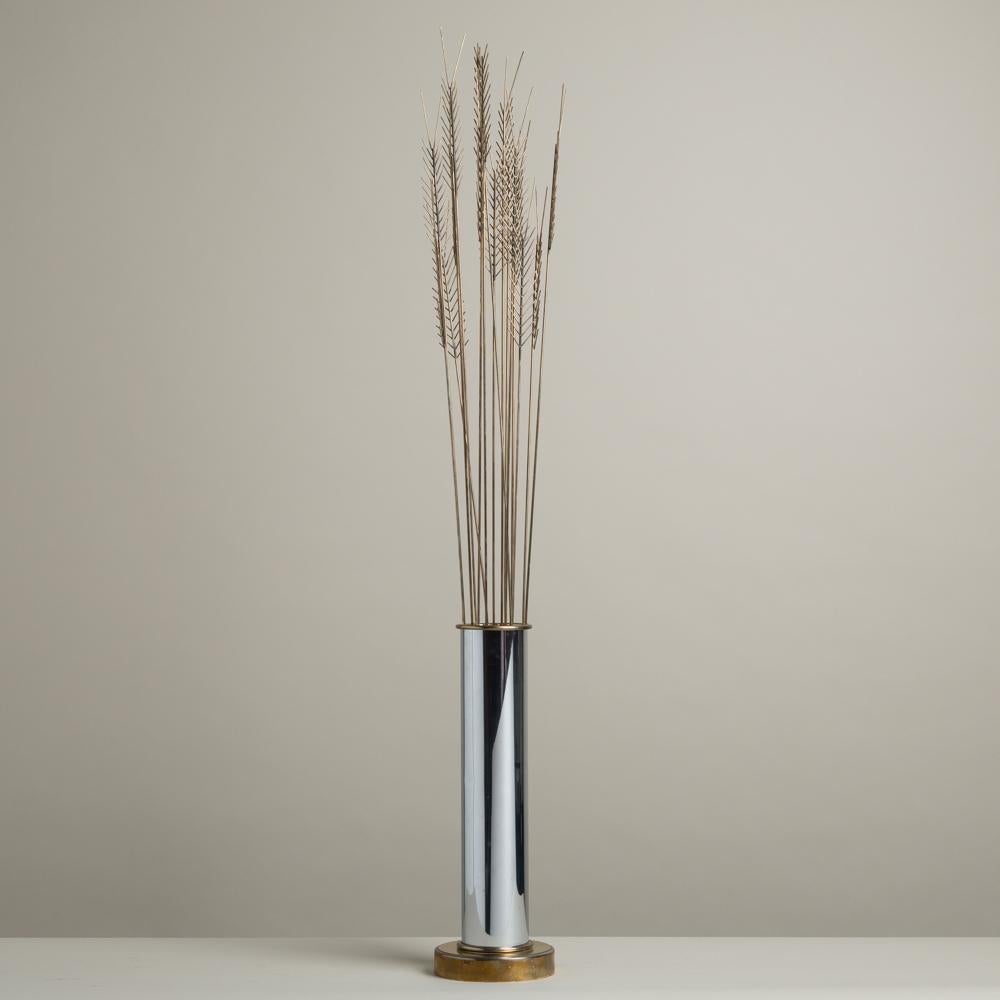 Curtis Jere Designed Wheatsheaf Light Sculpture, 1970s In Excellent Condition For Sale In London, GB