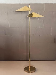 Lampadaire "Lily Pad" de Curtis Jere, vers 1977