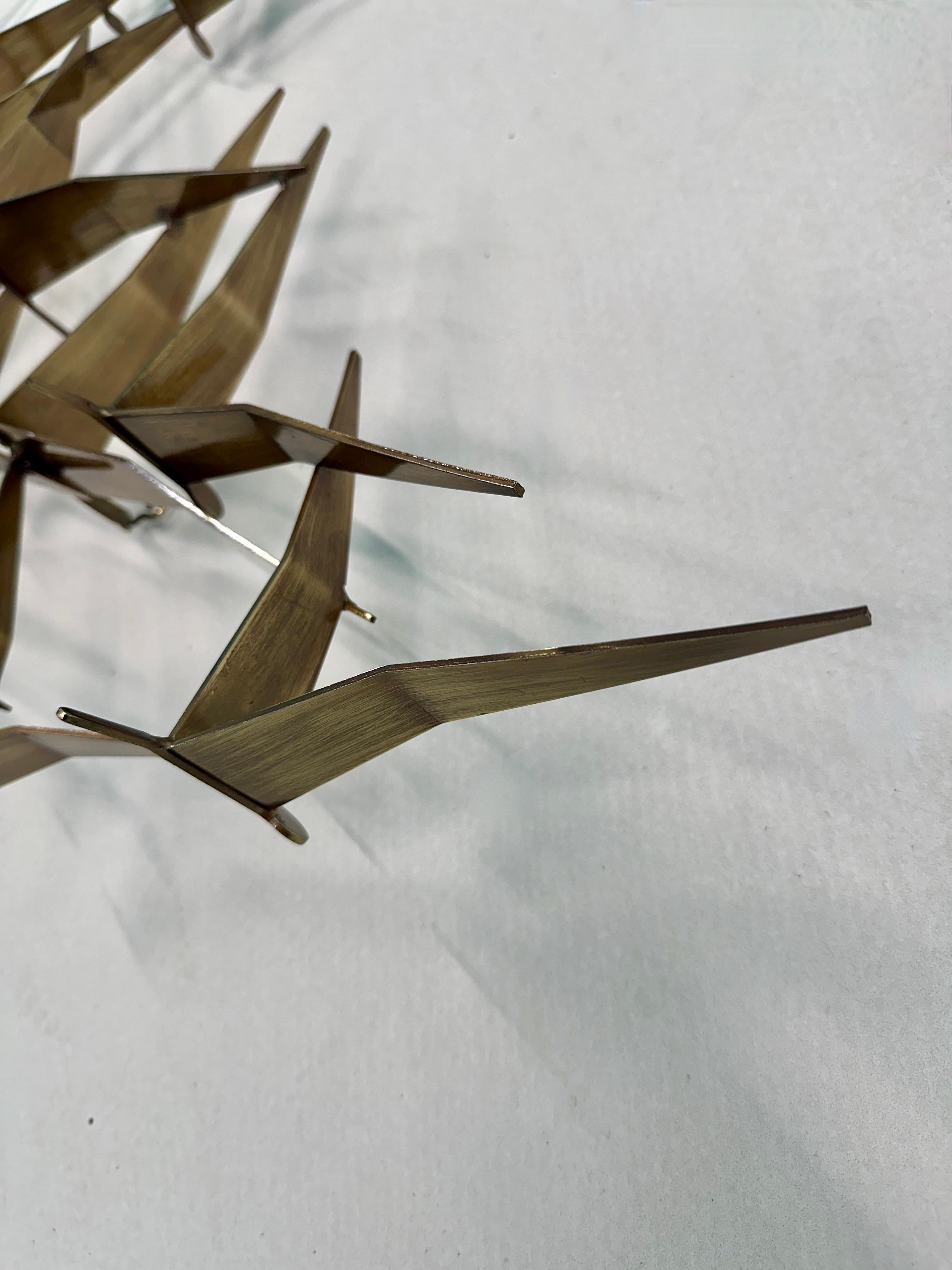 20th Century A Large Wall Mounted Sculpture By Curtis Jere