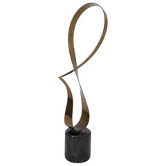 Curtis Jere Free-Form Ribbon Sculpture