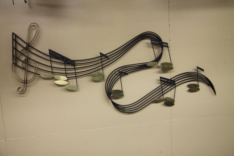 Curtis Jere Hanging Musical Note at 1stDibs hanging music notes