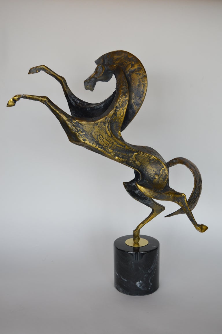 Curtis Jere Horse Sculpture In Good Condition For Sale In Los Angeles, CA