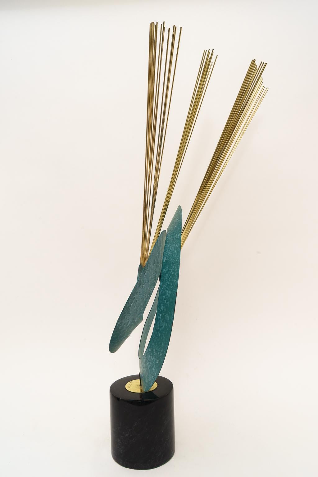 Mid-Century Modern Curtis Jere Kinetic Sculpture For Sale