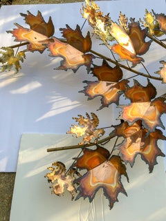 Curtis Jere Maple Leaf Wall Hanging, 1971
