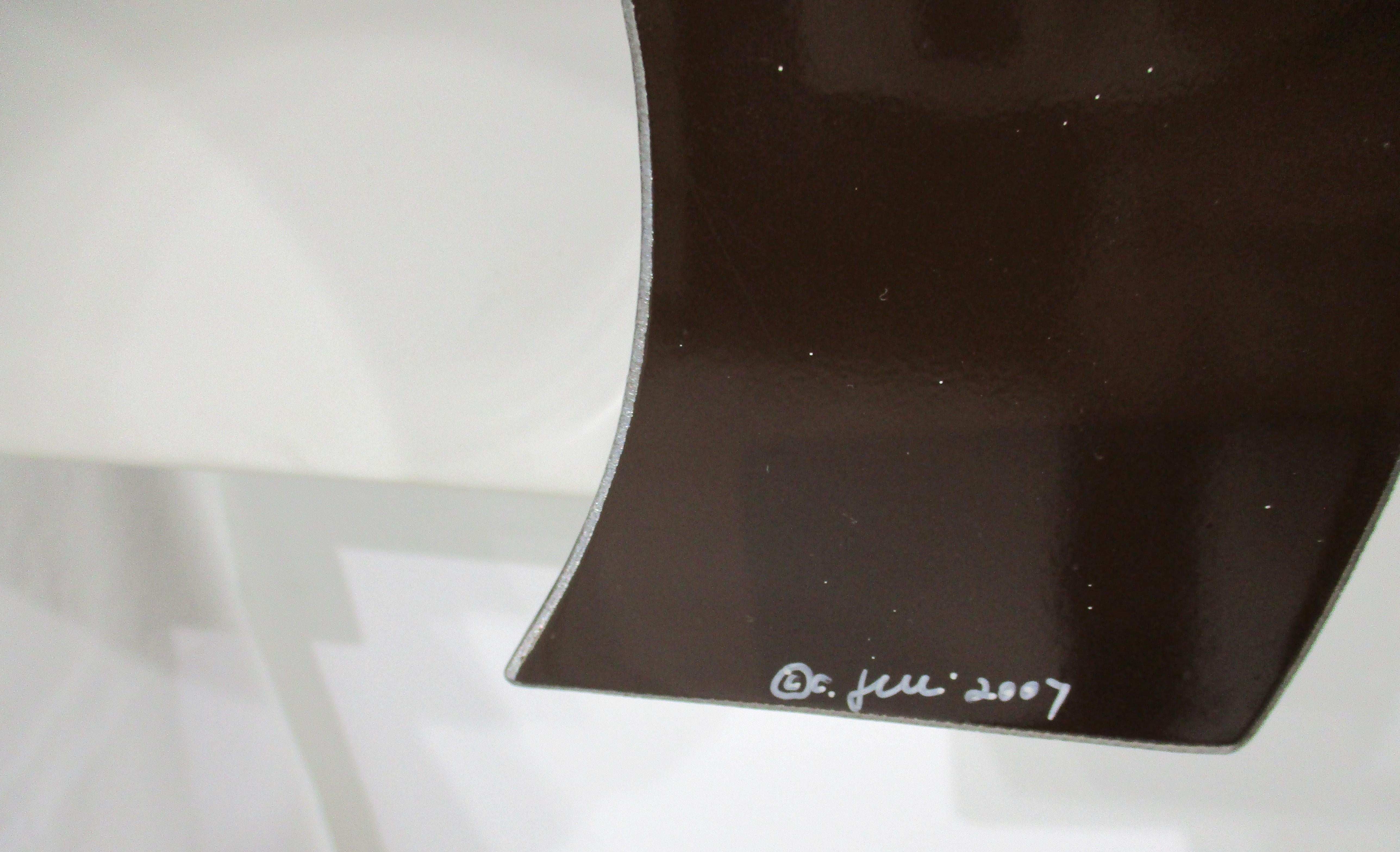 Scultura da parete in metallo in stile post-moderno di Curtis Jere Memphis in vendita 2