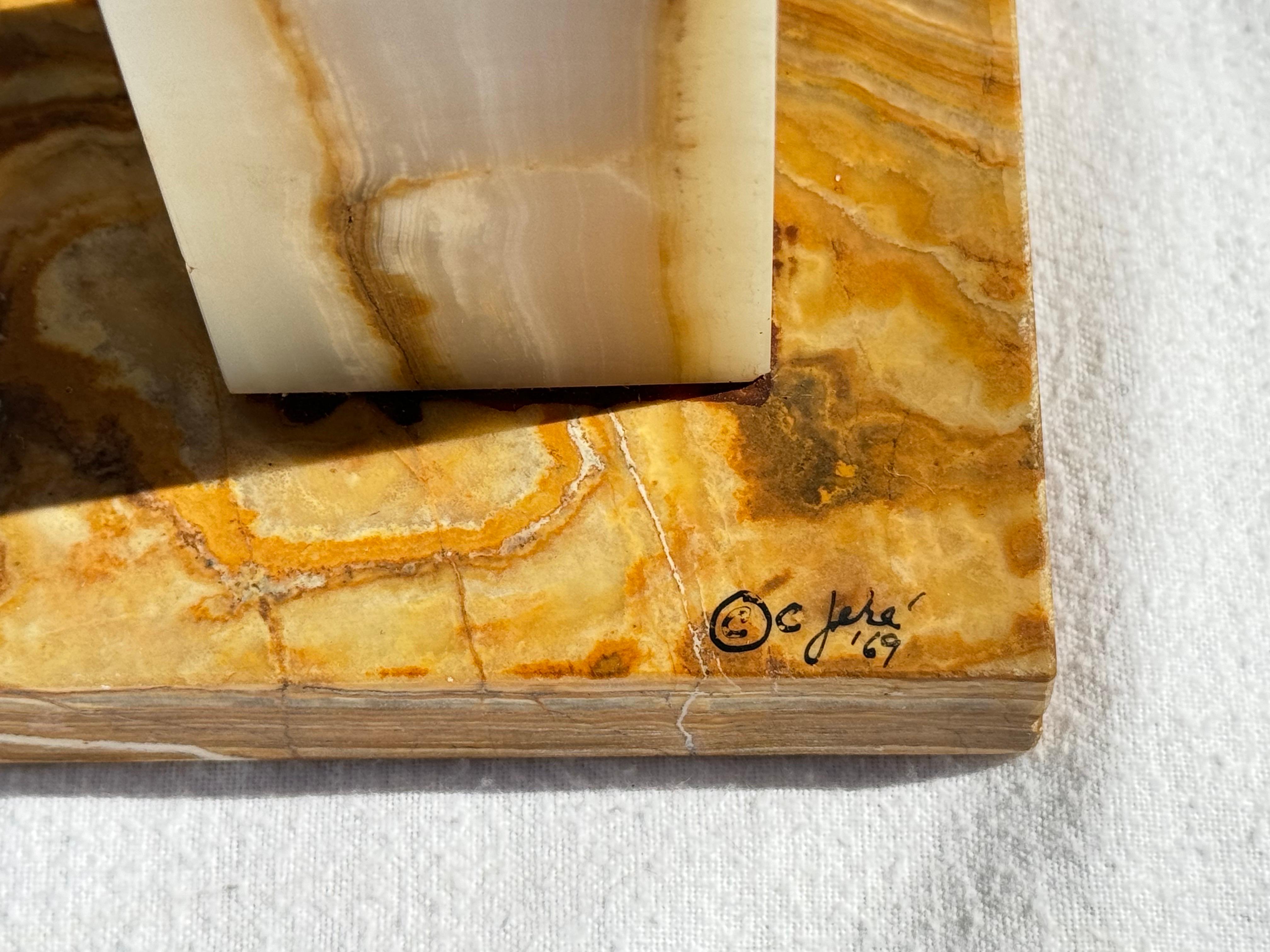 Sculpture de plongeur avec nid du milieu du siècle dernier de Curtis Jere en vente 5