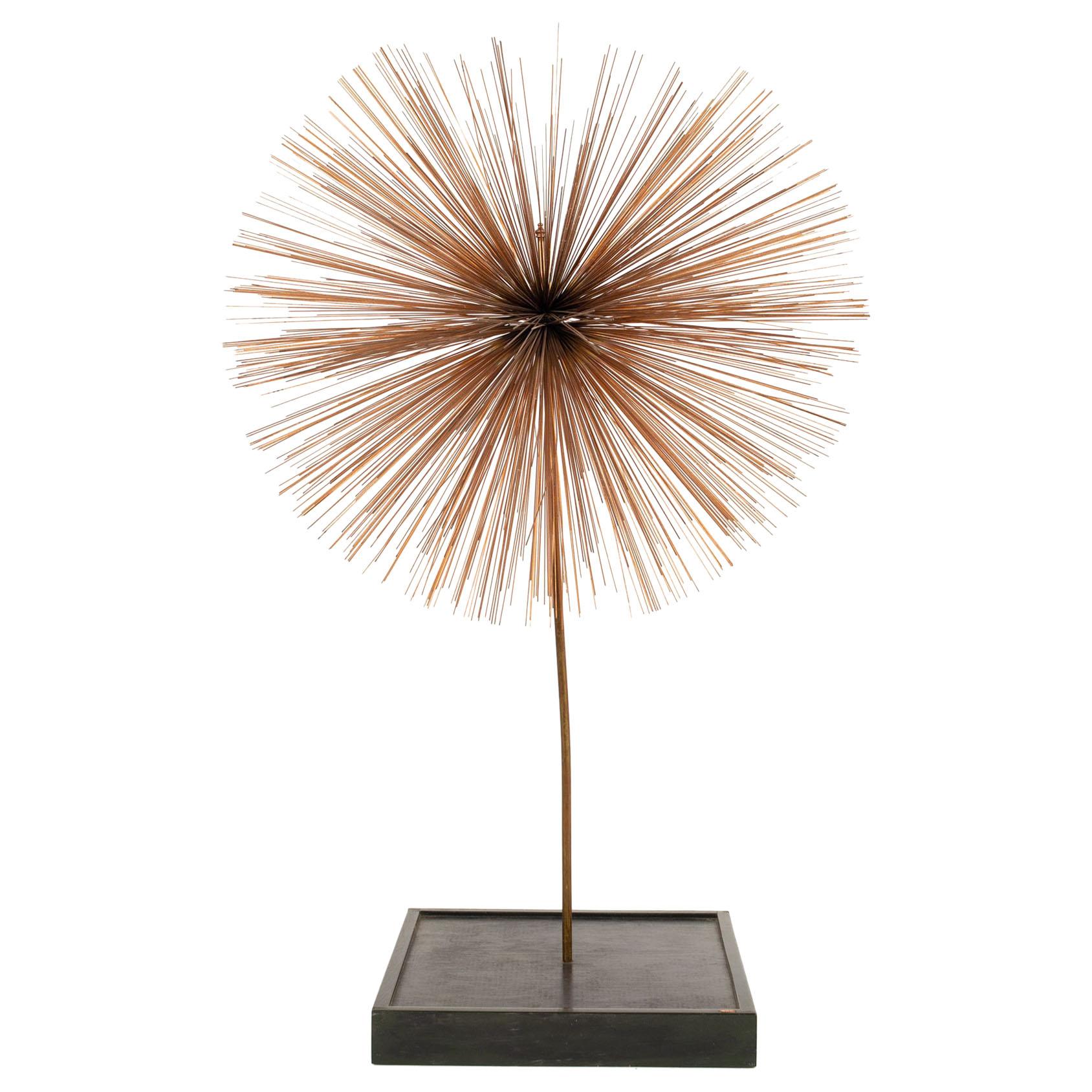 Curtis Jere Sculpture Pom Urchin du milieu du siècle