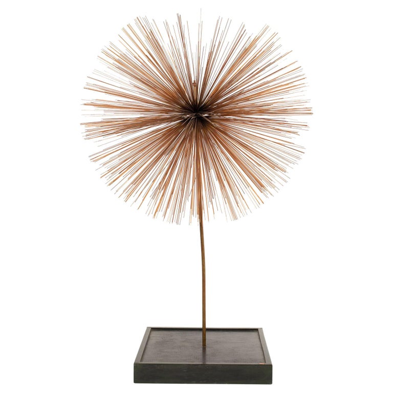 Curtis Jere Mid Century Pom Urchin Sculpture For Sale at 1stDibs