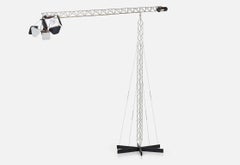 Curtis Jeré Monumental Crane Floor Lamp
