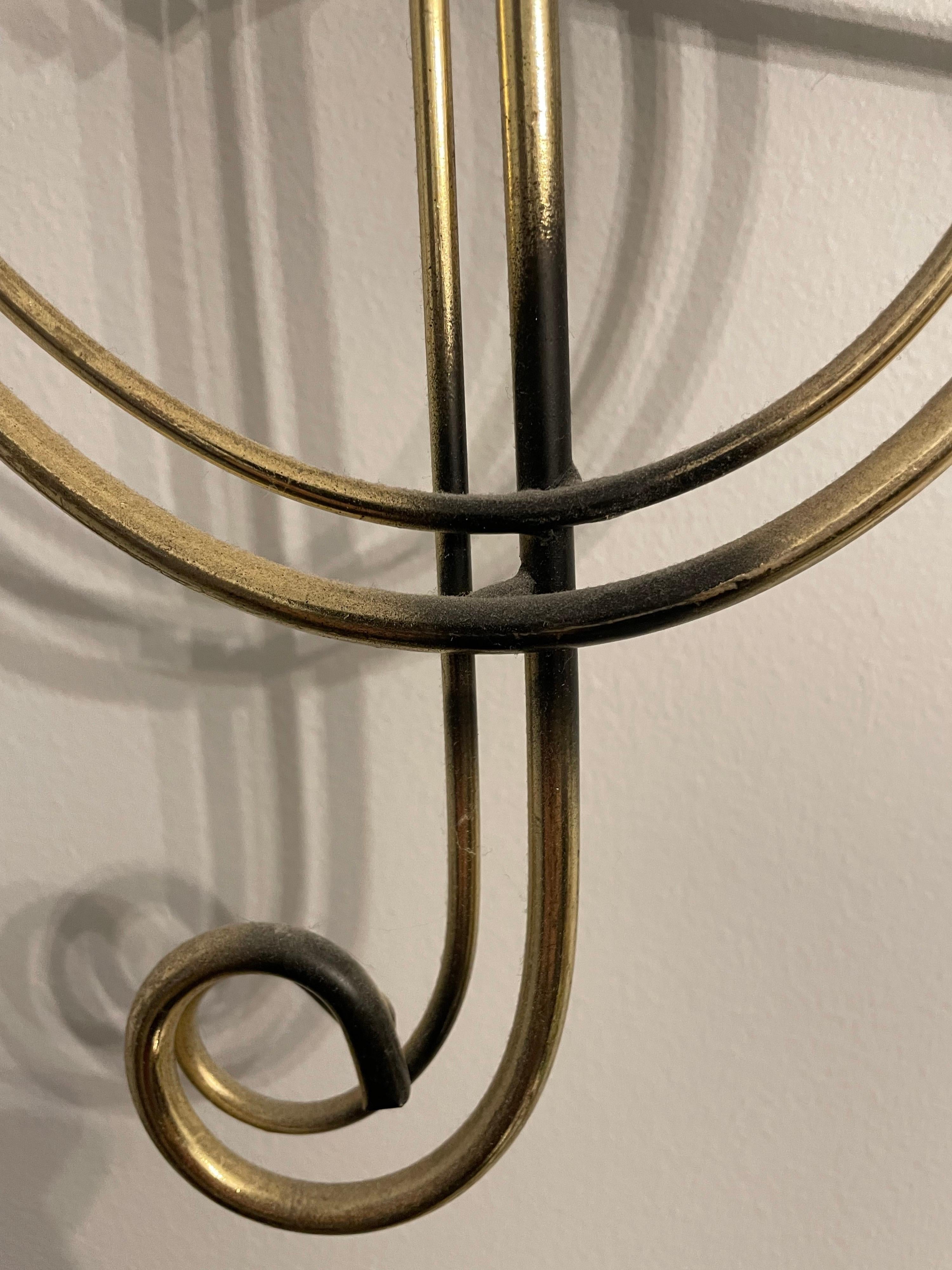 20th Century Curtis Jere Music Notes Wall Sculpture For Sale