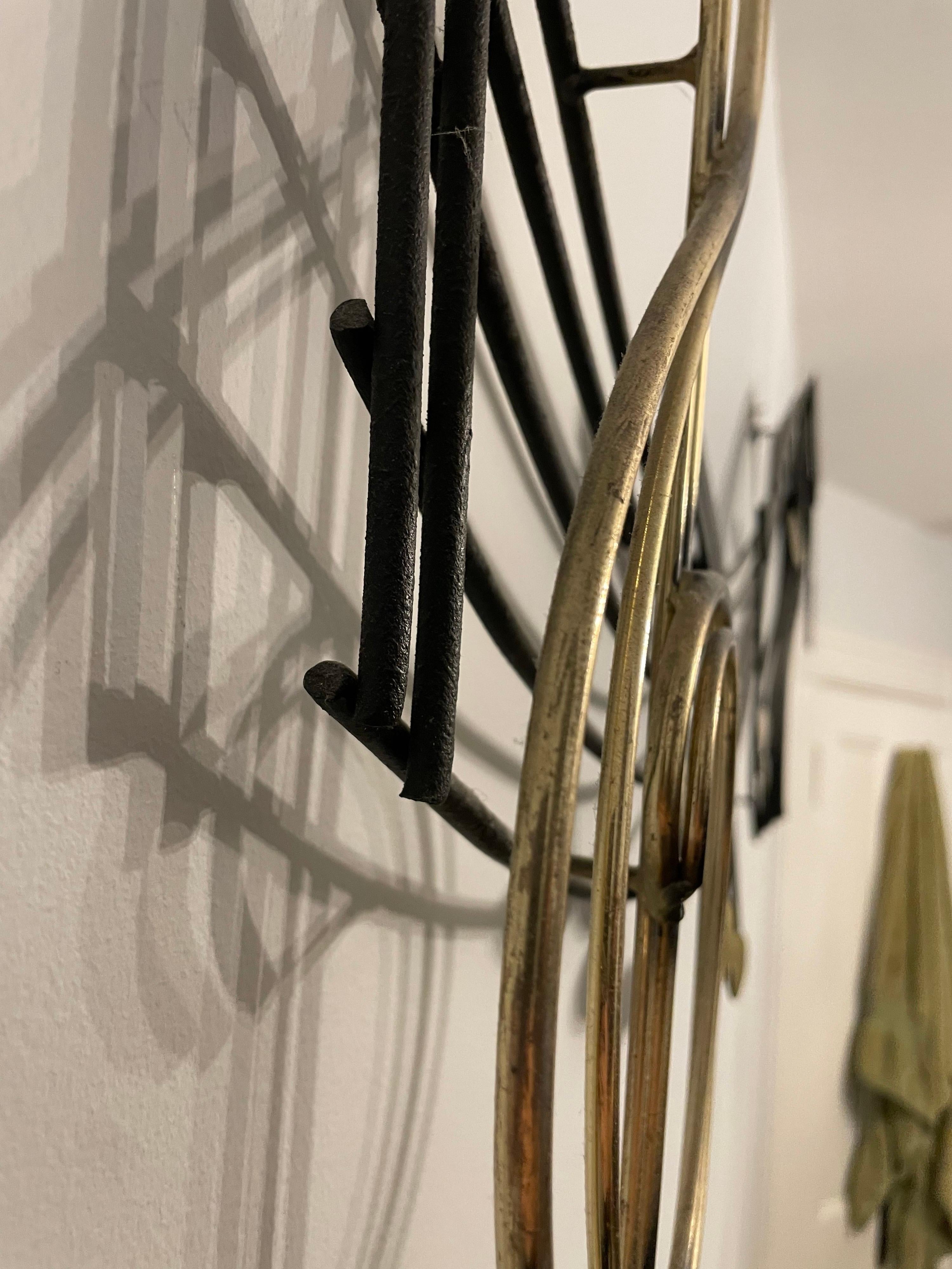 Curtis Jere Music Notes Wall Sculpture In Good Condition For Sale In New York, NY