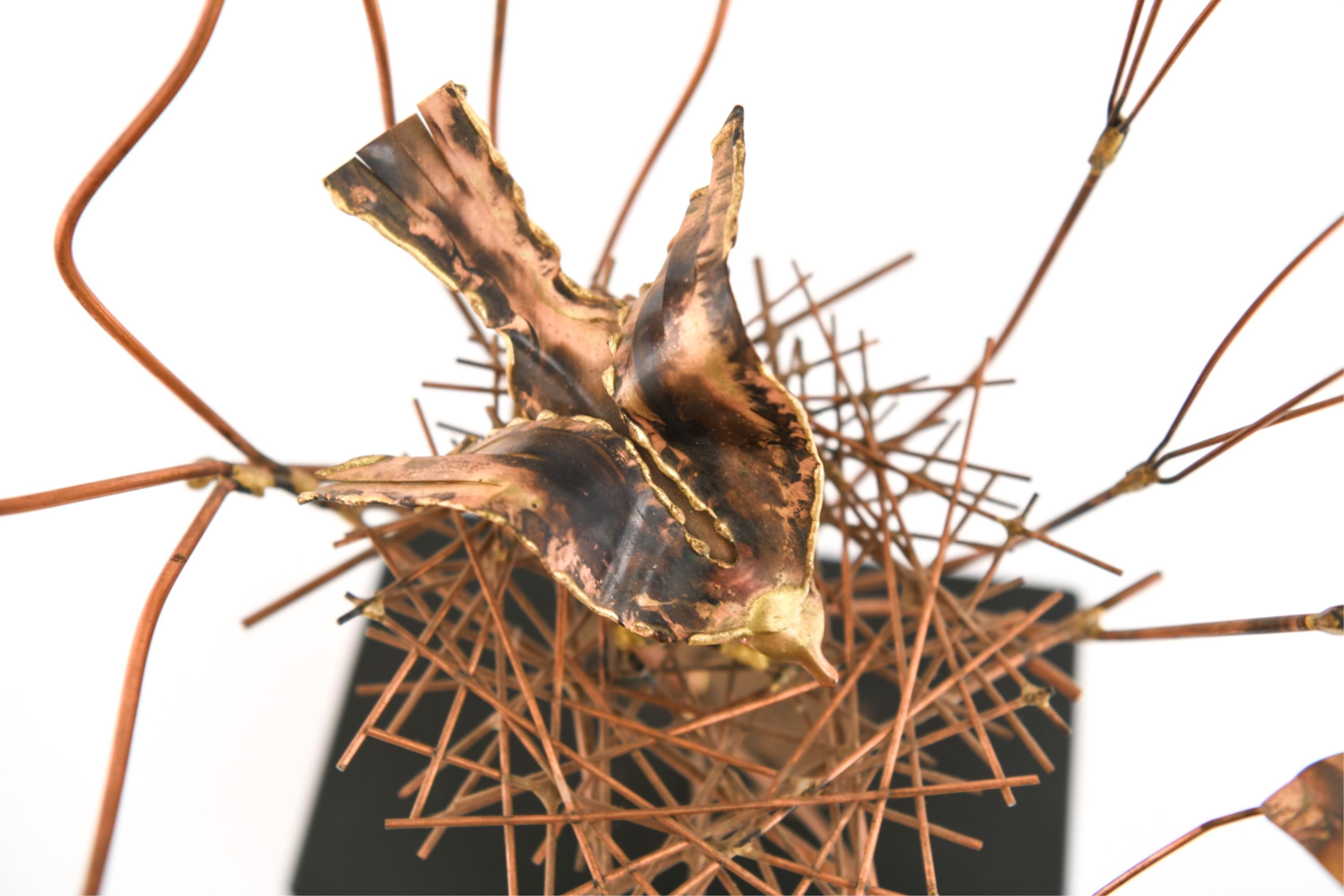 American Curtis Jere Nesting Bird Sculpture