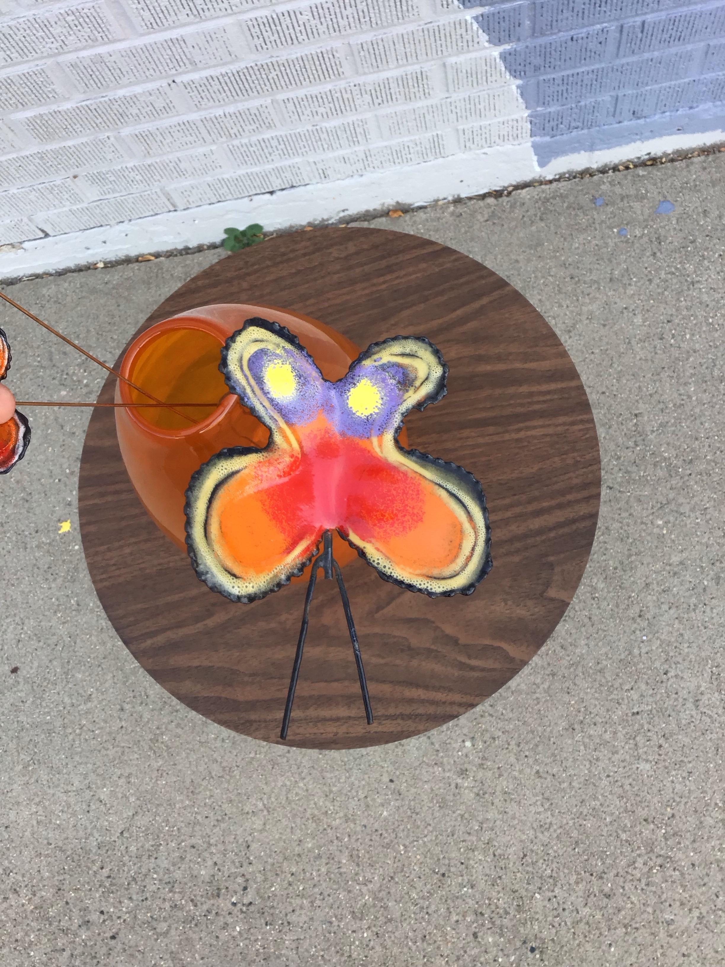 Farfalle arancioni Curtis Jeré, set di 3 pezzi in vendita 1