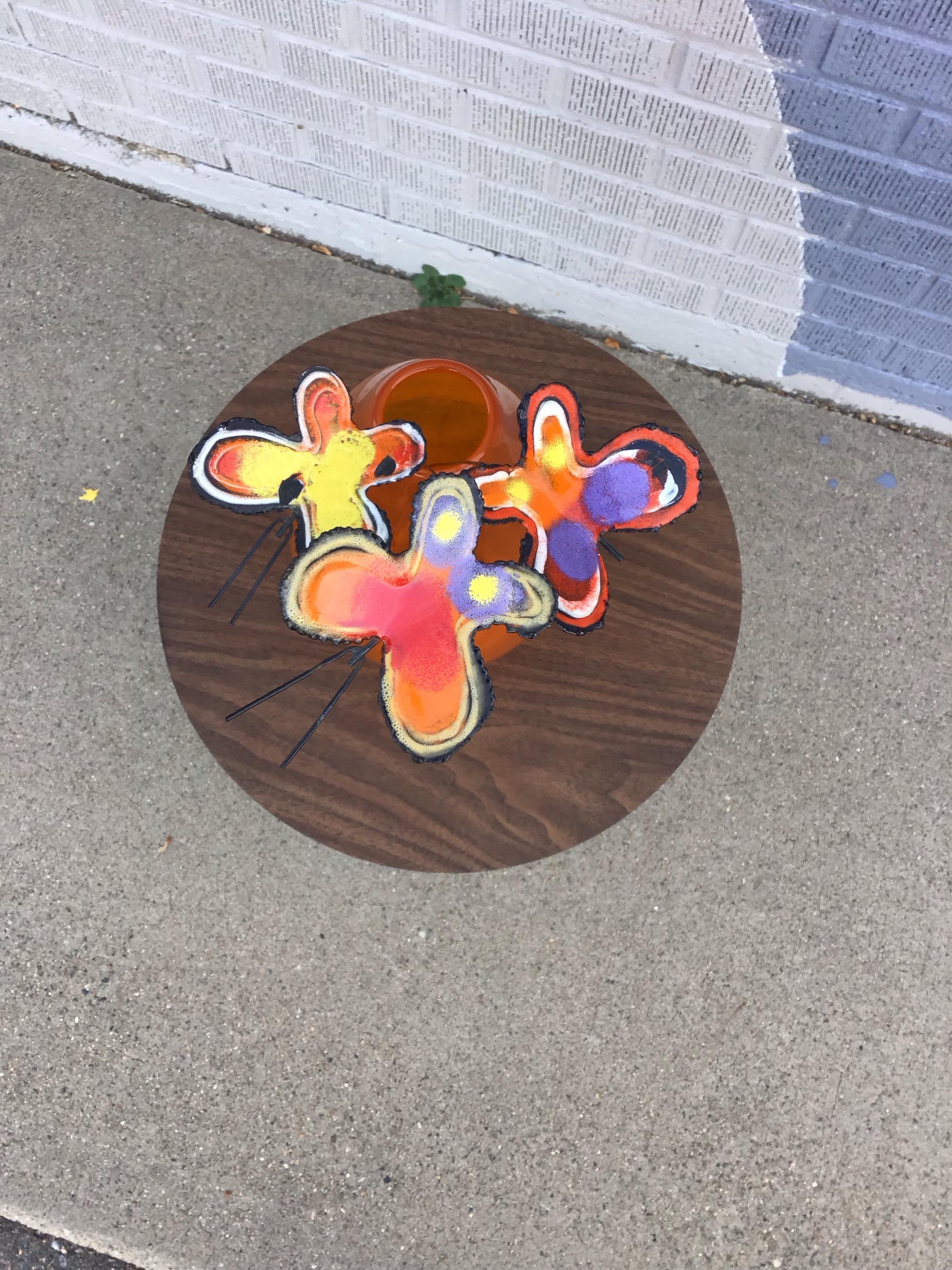 Farfalle arancioni Curtis Jeré, set di 3 pezzi in vendita 2