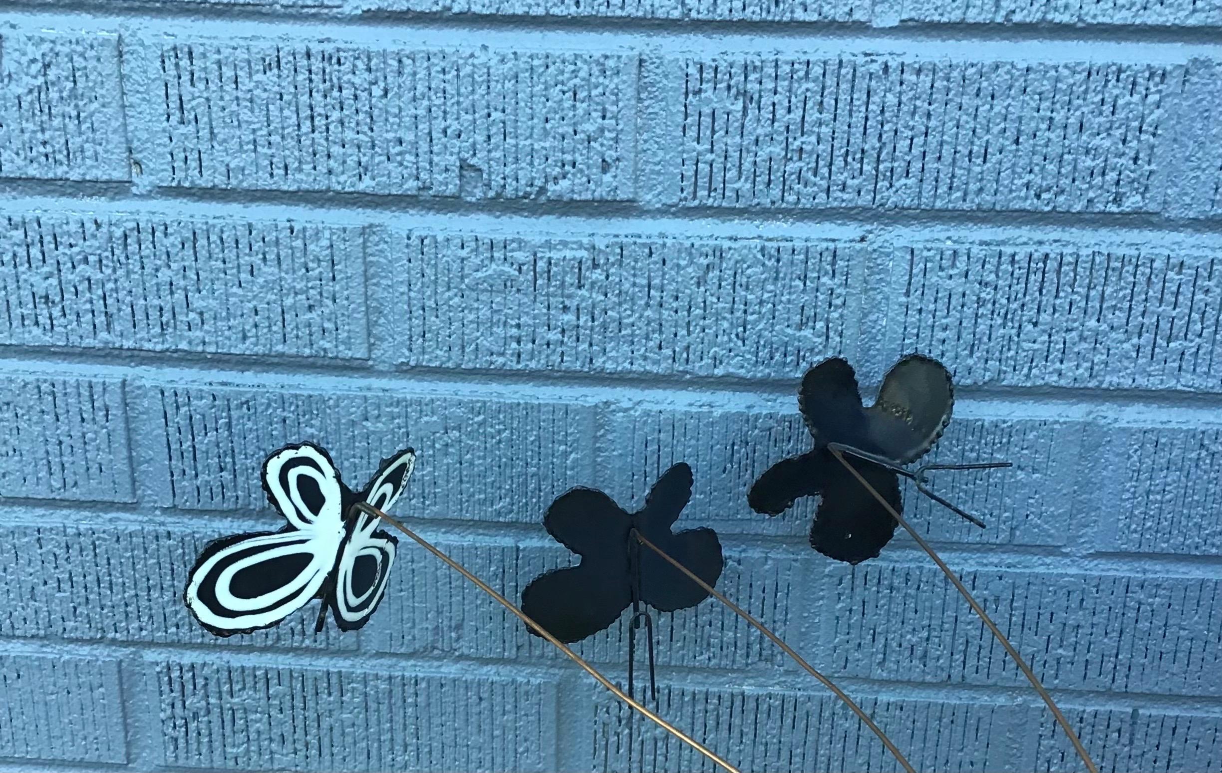 Farfalle arancioni Curtis Jeré, set di 3 pezzi in vendita 3