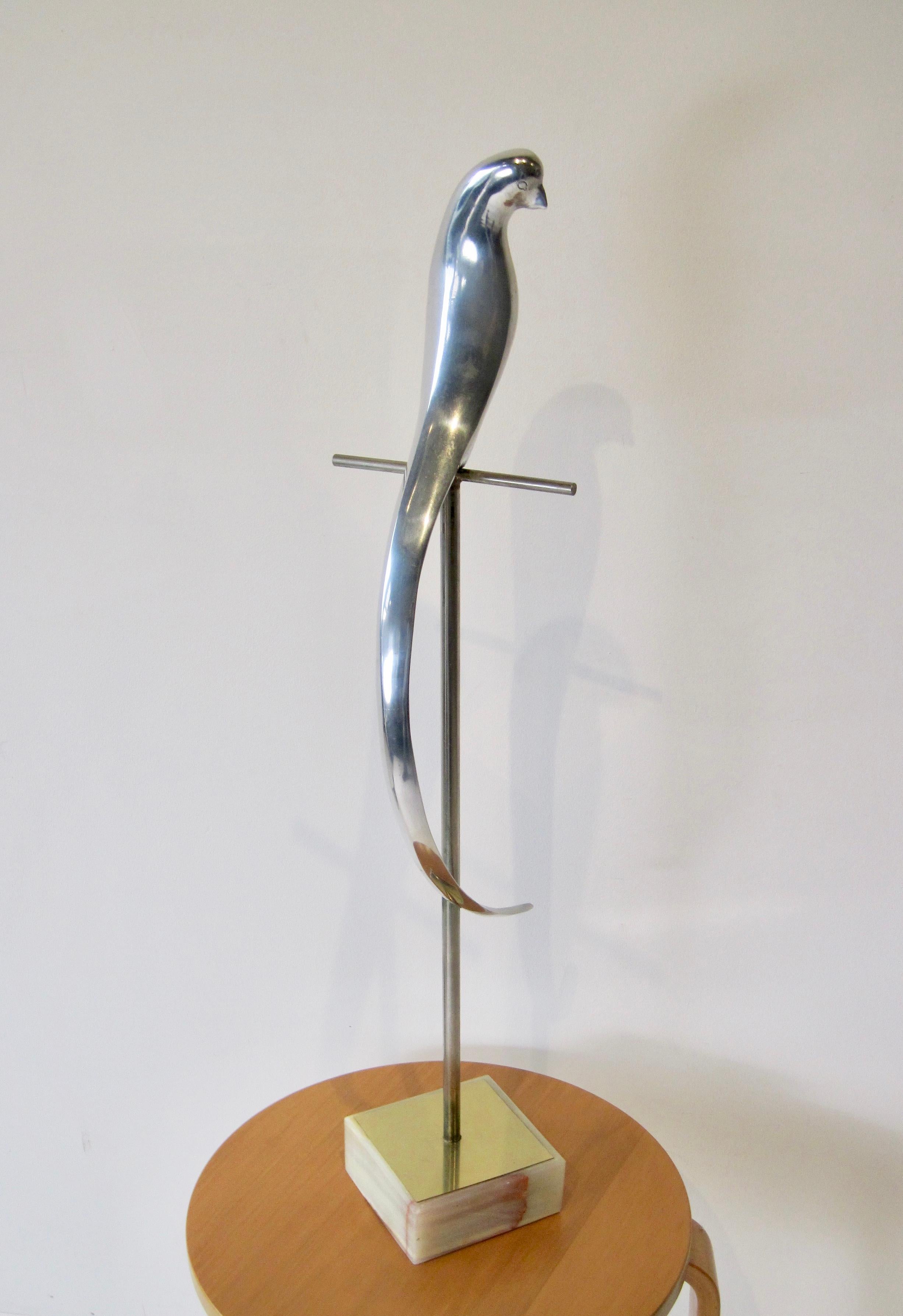 Postmoderne Sculpture de perroquet de Curtis Jeré en vente
