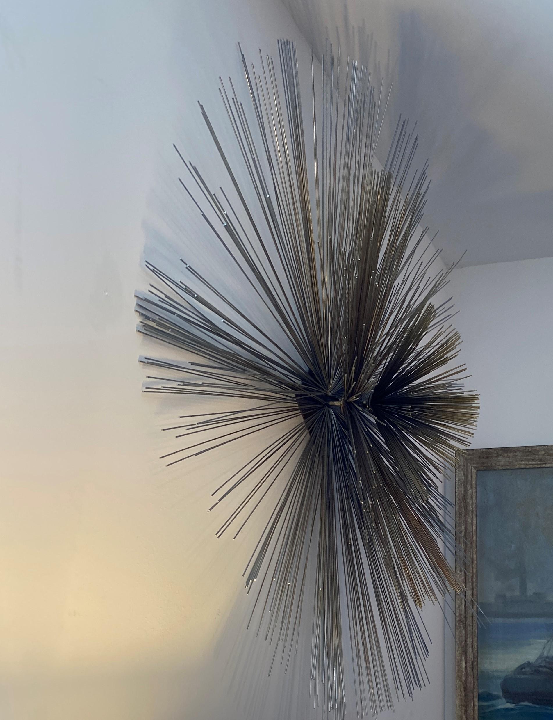 Mid-Century Modern Curtis Jere Pom Pom Wall Sculpture