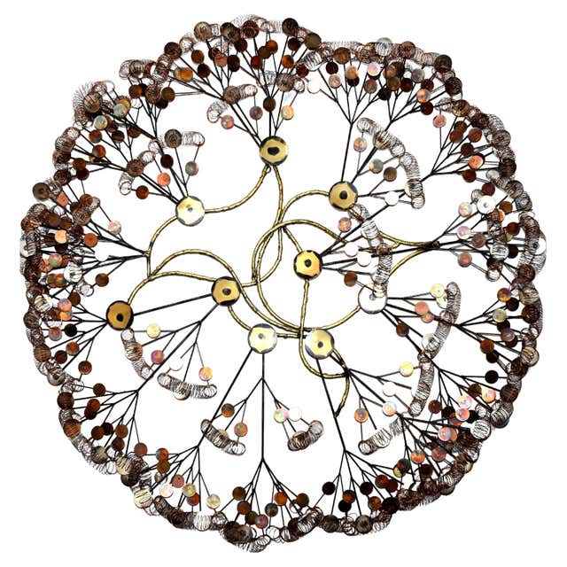 C. Jere Peacock Wall Sculpture at 1stDibs