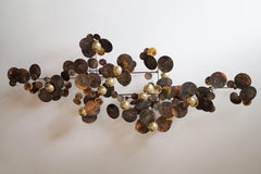 Curtis Jere Raindrops Wall Sculpture