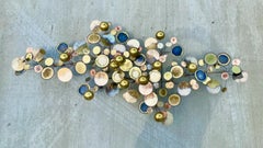 Curtis Jere Raindrops Wall Sculpture Signed 1975