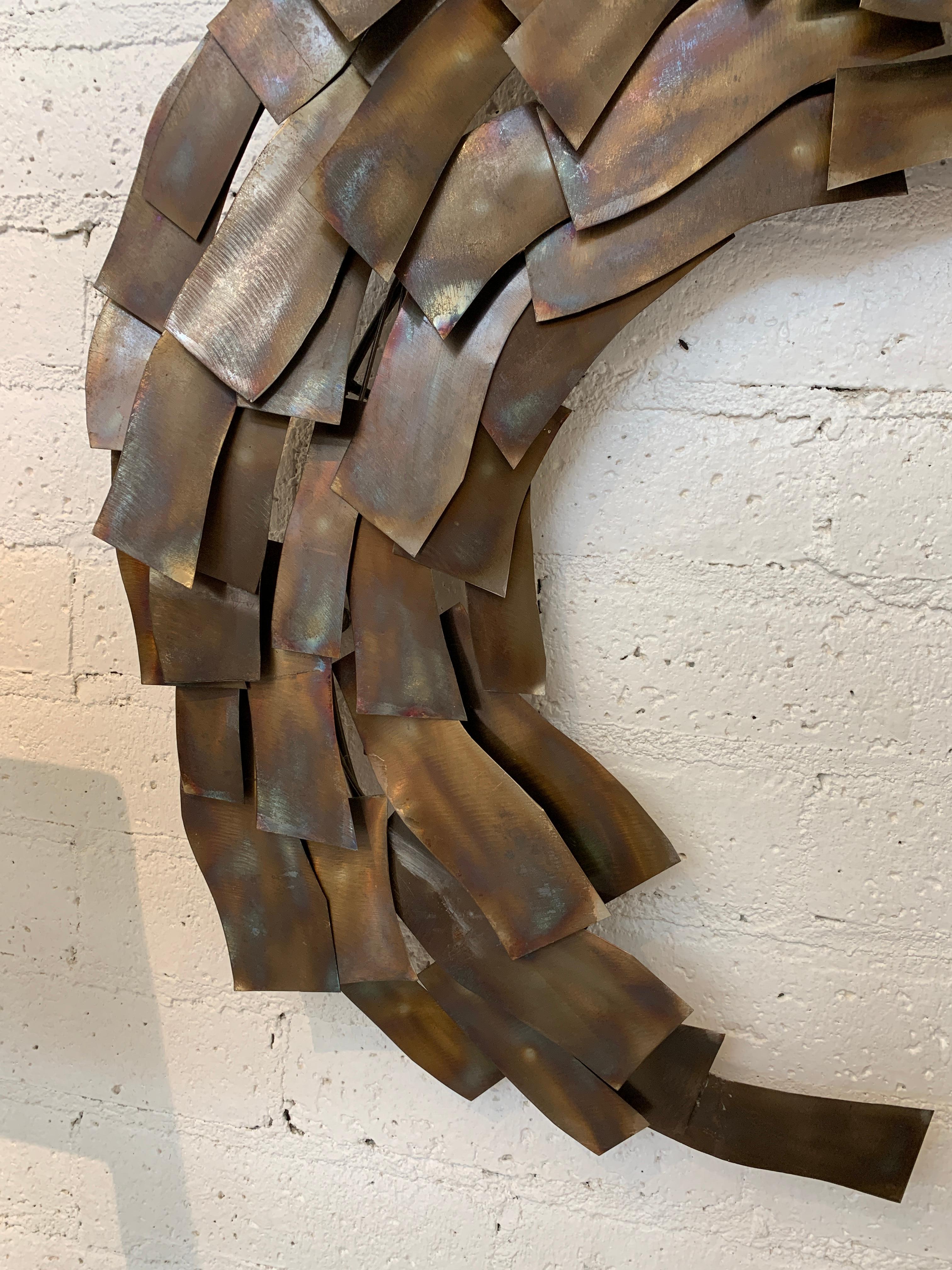 Curtis Jere Round Brutalist Sculpture For Sale 2