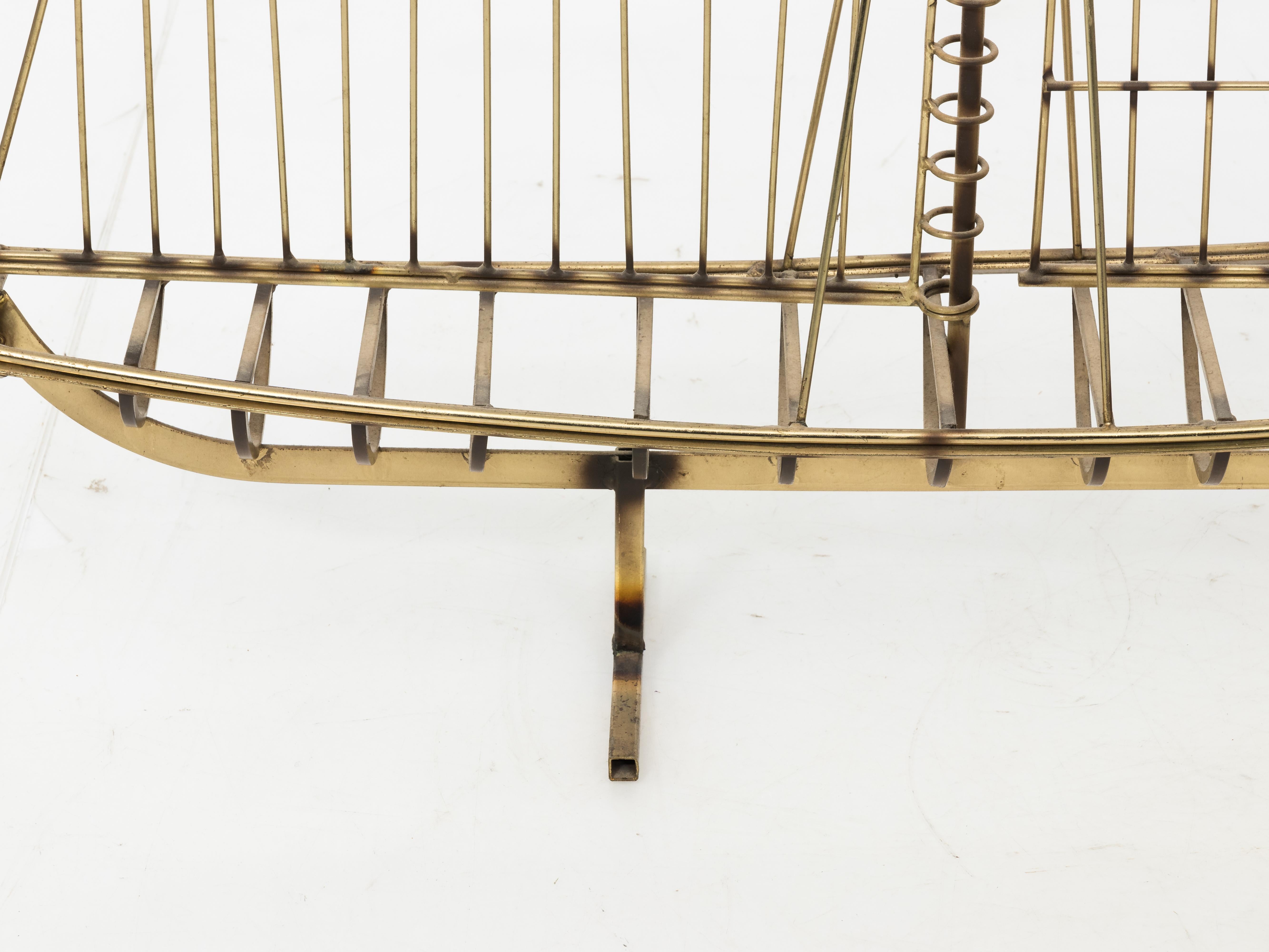 Curtis Jere Sail Boat Sculpture 7