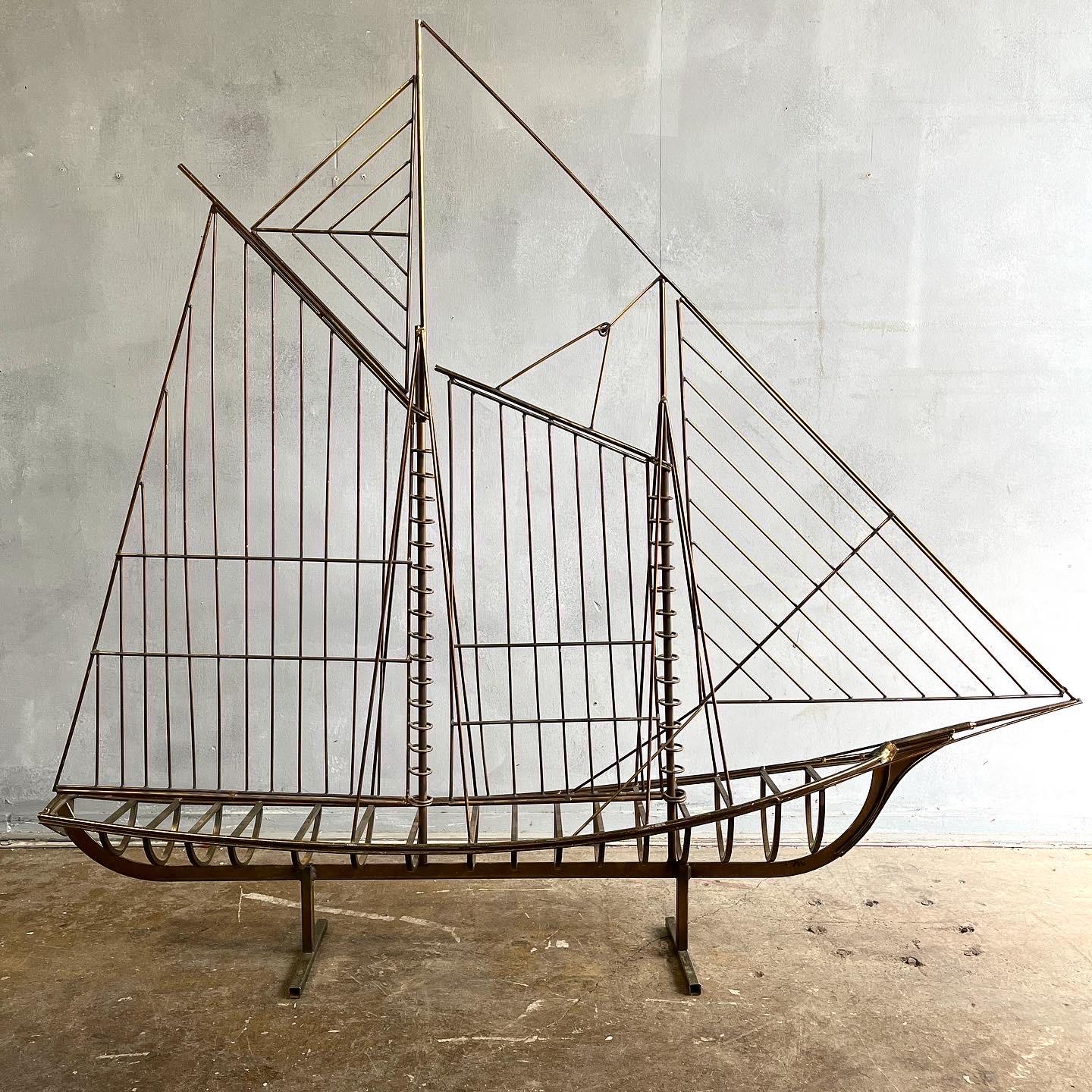 Curtis Jere Sailboat Sculpture 3