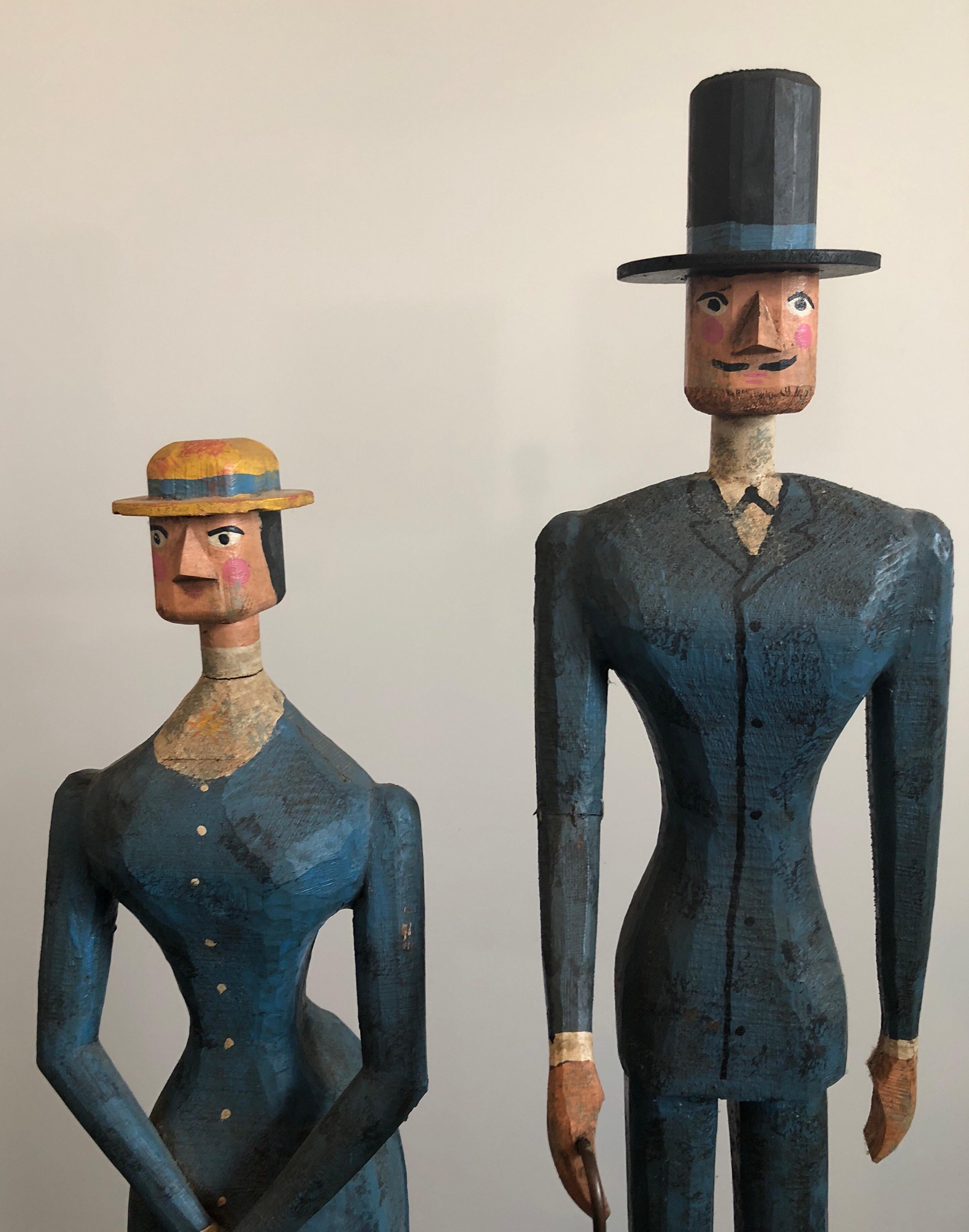 folk art sculptures