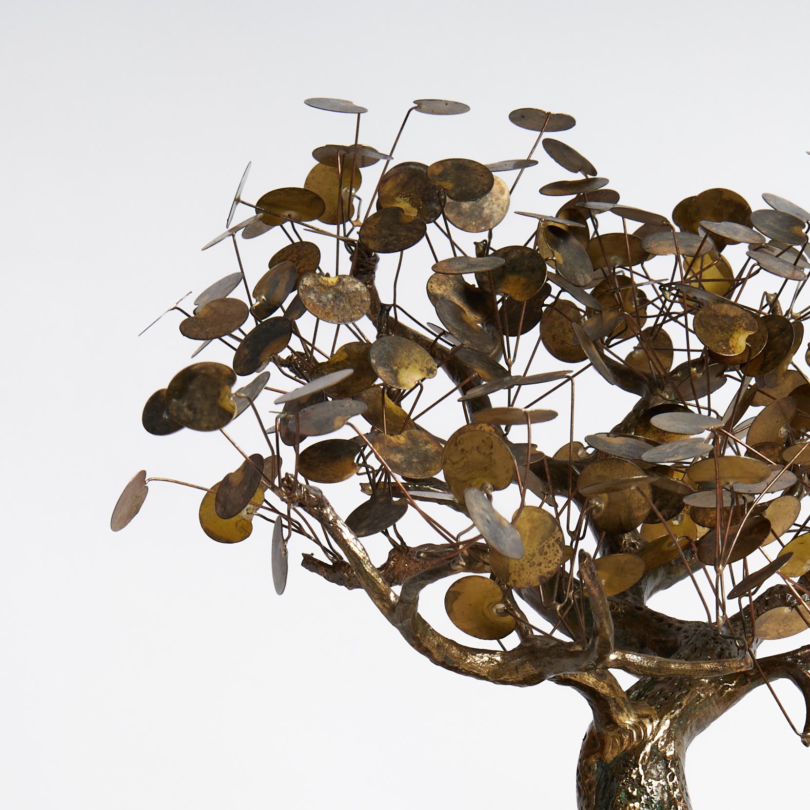 Mid Century Modern Tree Sculpture by Curtis Jere For Sale 4
