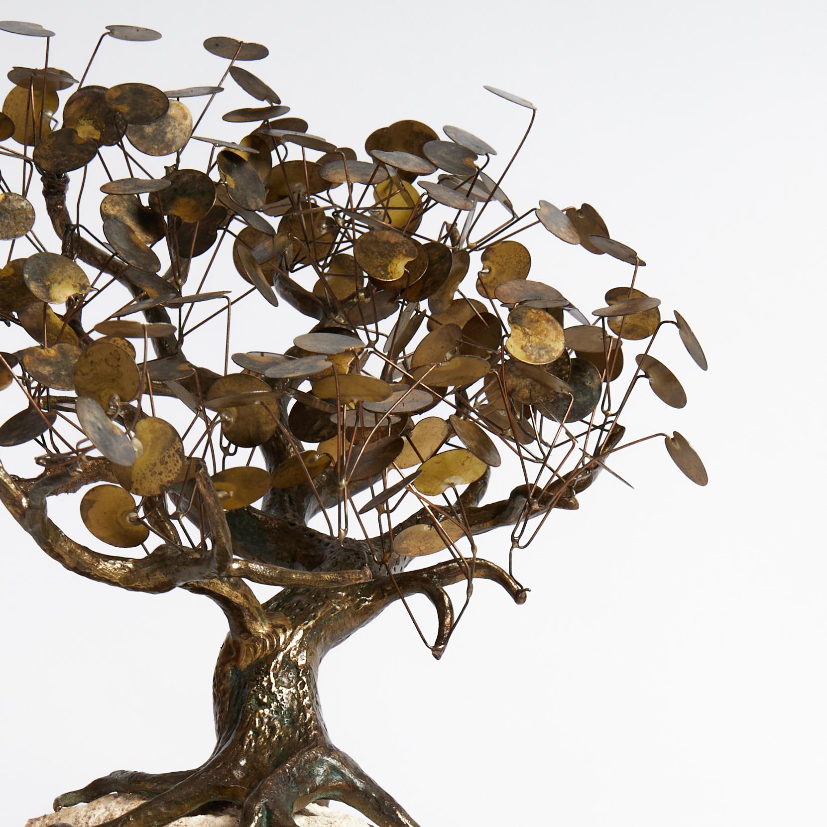 Mid Century Modern Tree Sculpture by Curtis Jere For Sale 5