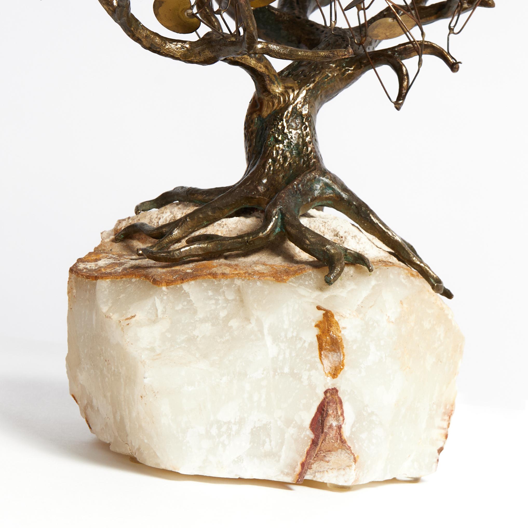 Mid Century Modern Tree Sculpture by Curtis Jere For Sale 7